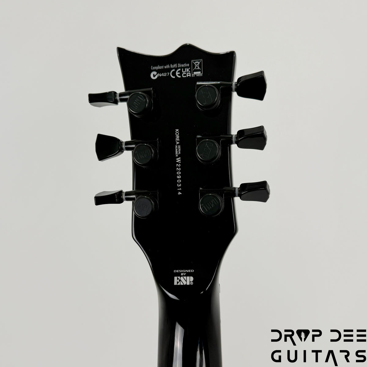 ESP LTD EC-1000T Electric Guitar - Charcoal Burst (0314)