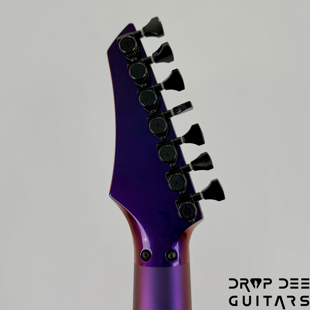 Aristides 070 7-String Electric Guitar w/ Bag - Purple/Red Chameleon