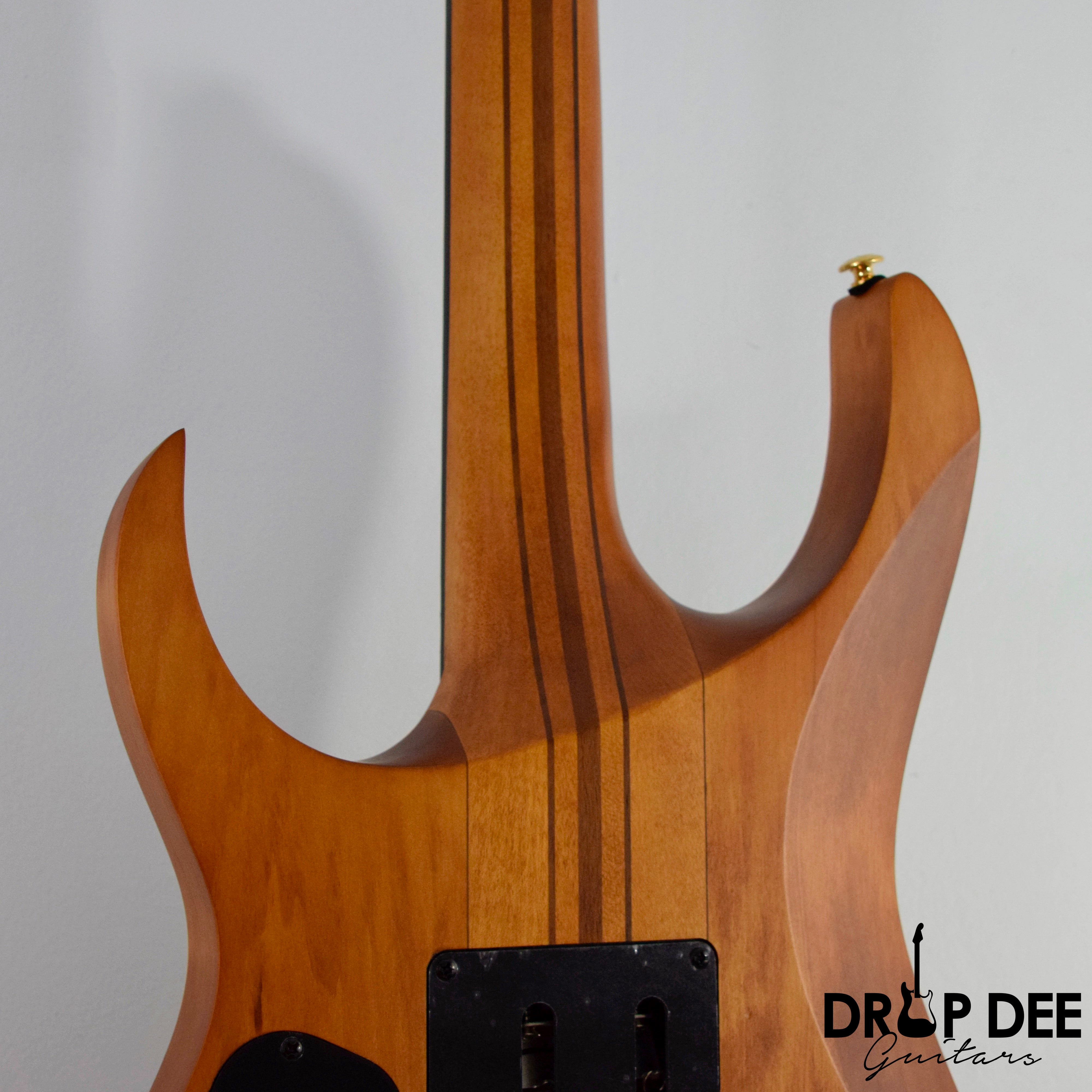 Ibanez Premium RGT1220PB Electric Guitar w/ Bag - Antique Brown Stained