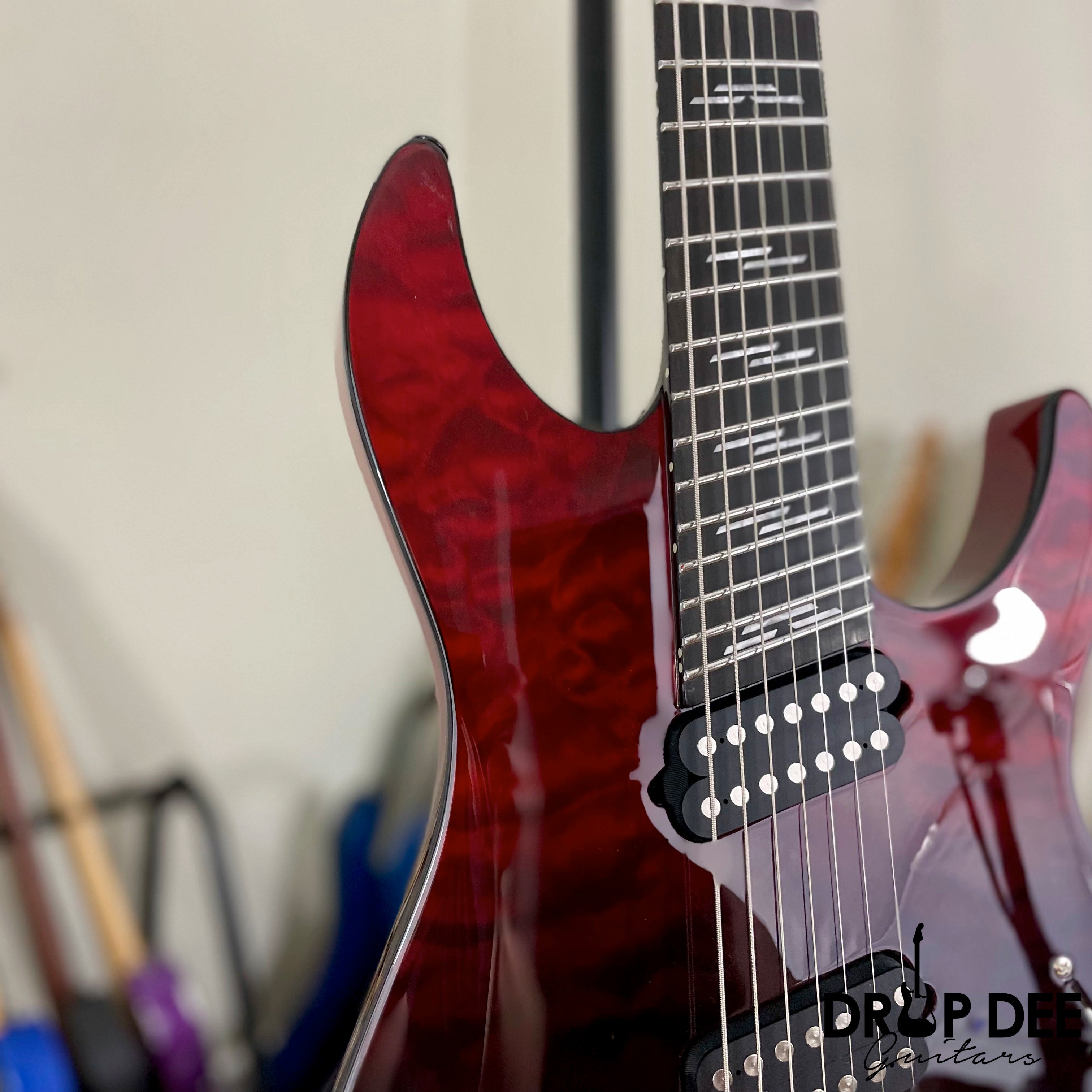 Schecter Reaper-7 Elite Multiscale 7-String Electric Guitar - Blood Burst