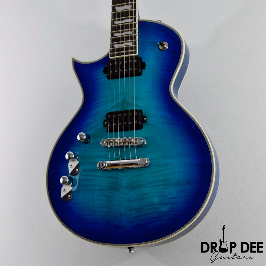 ESP LTD EC-1000T CTM Left-Handed Electric Guitar - Violet Shadow