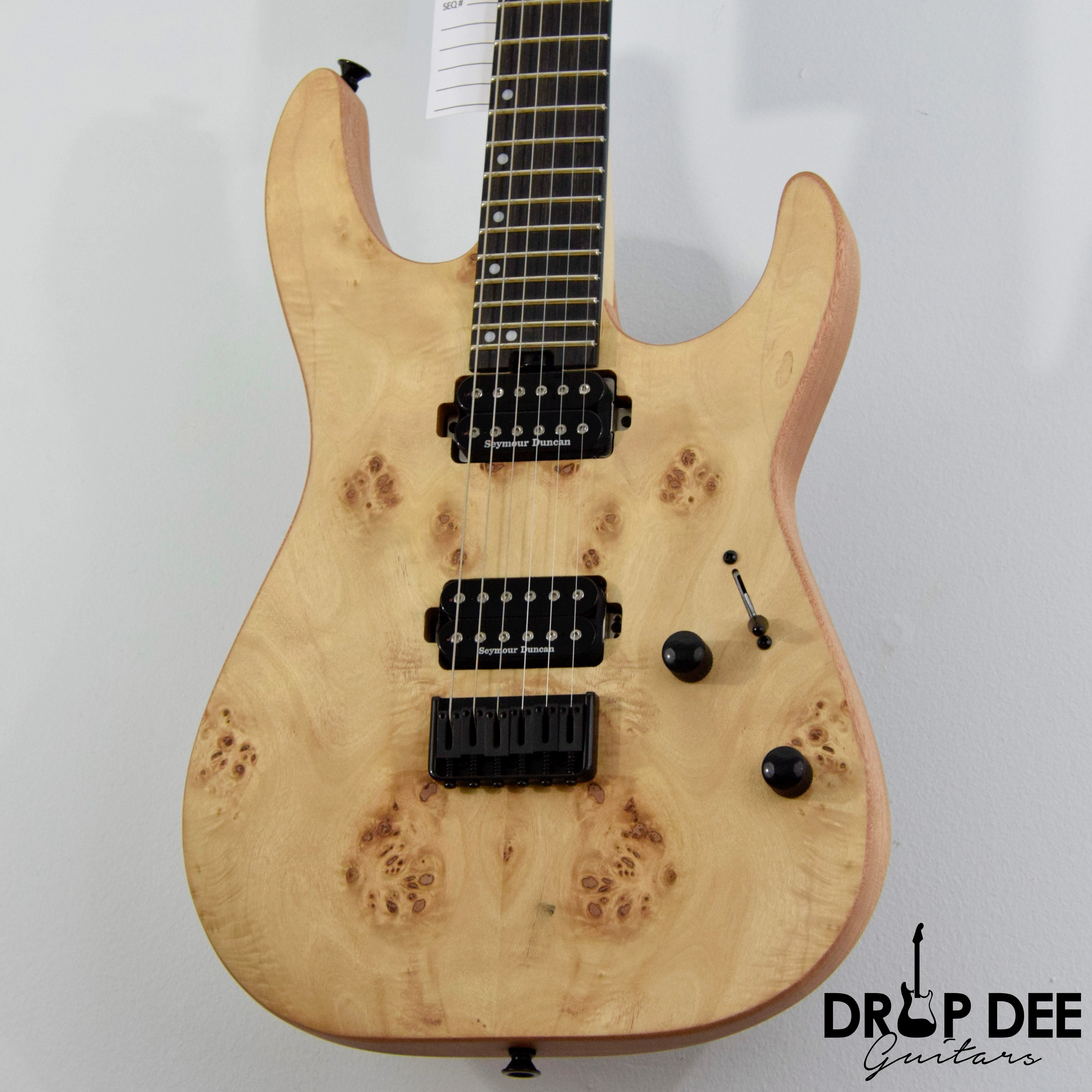Charvel Pro-Mod DK24 HH HT E Mahogany with Poplar Burl Electric Guitar