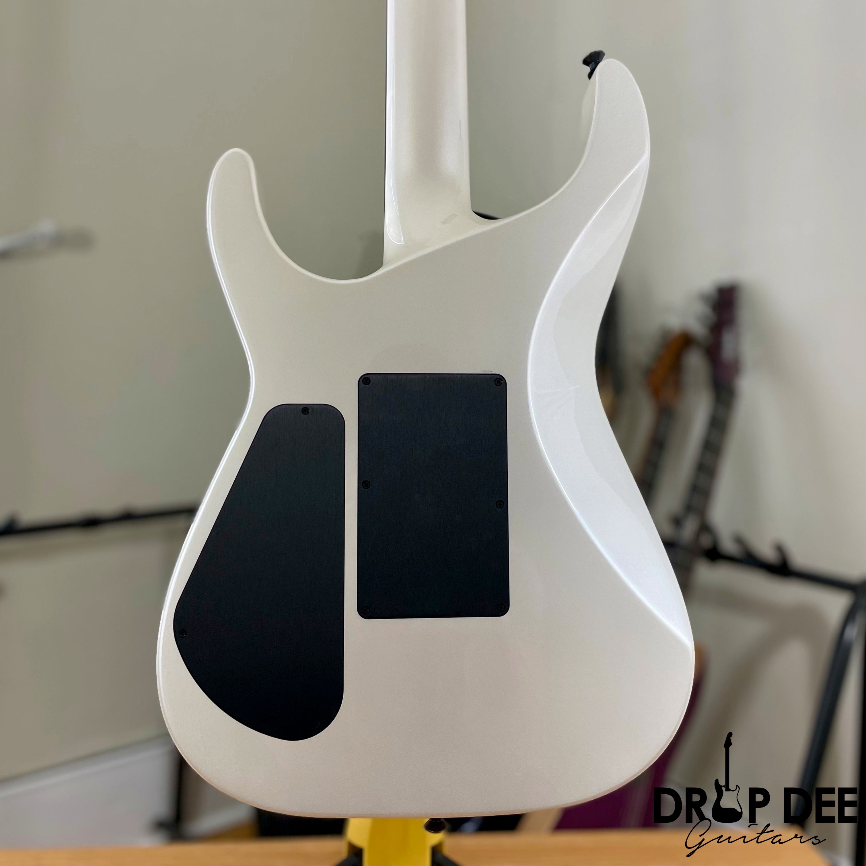 Jackson American Series Soloist SL3 Electric Guitar w/ Case - Platinum Pearl