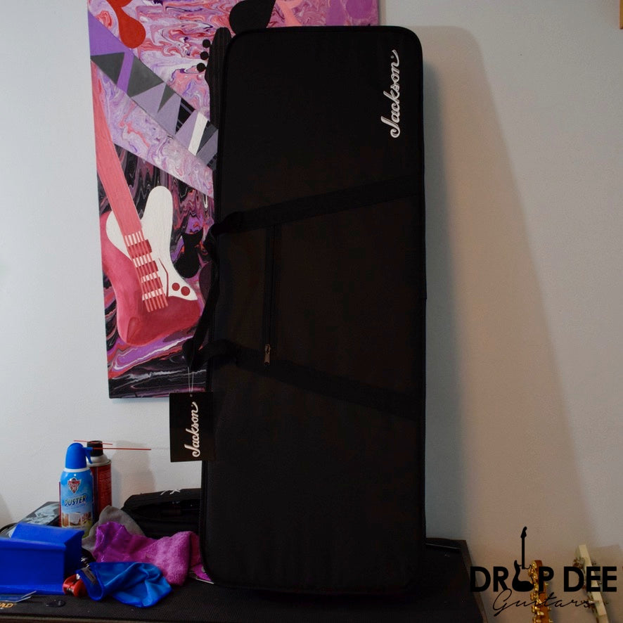 Jackson American Series Soloist SL3 Electric Guitar w/ Case - Platinum Pearl