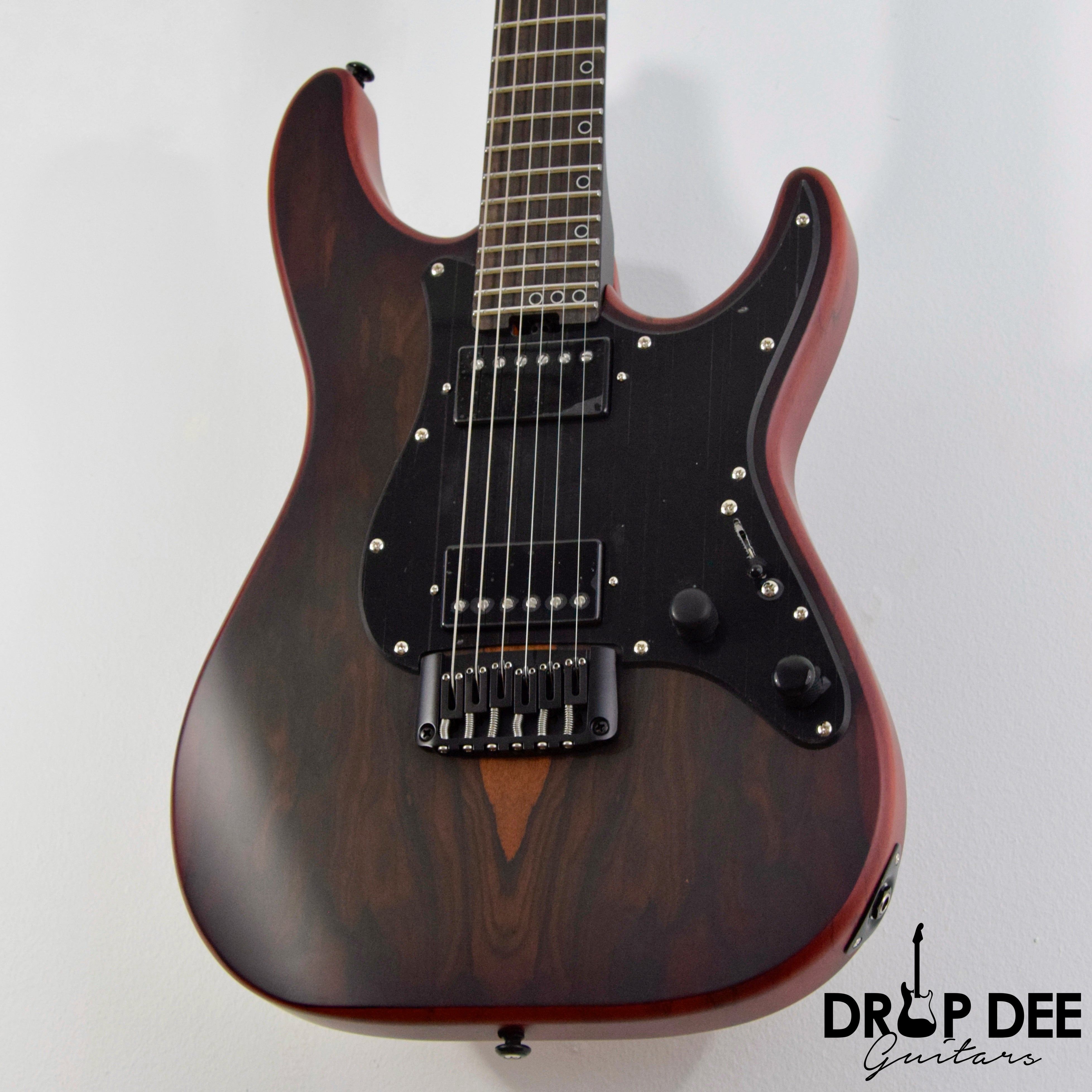 Schecter Sun Valley Super Shredder Exotic Hardtail Ziricote Electric Guitar