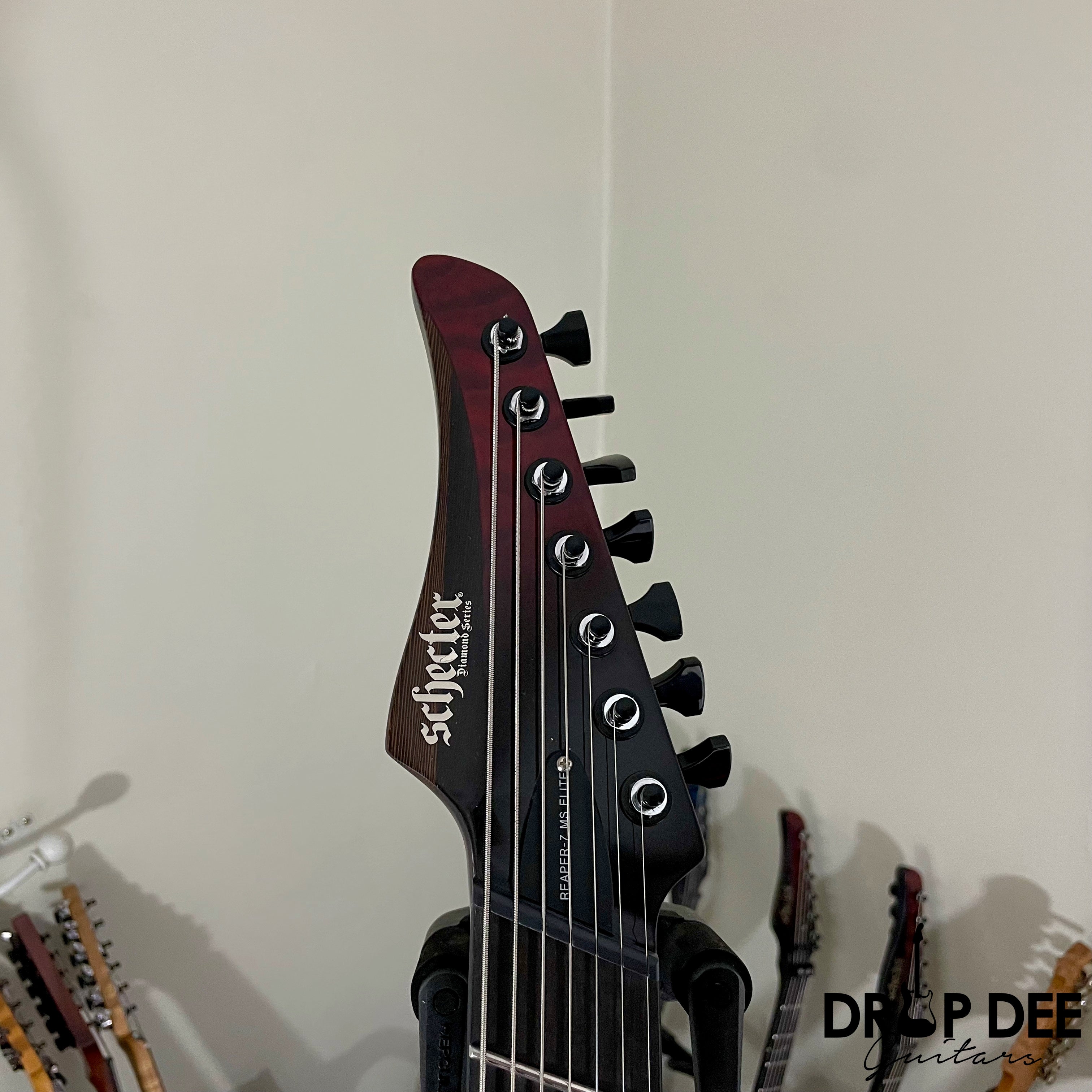 Schecter Reaper-7 Elite Multiscale 7-String Electric Guitar - Blood Burst