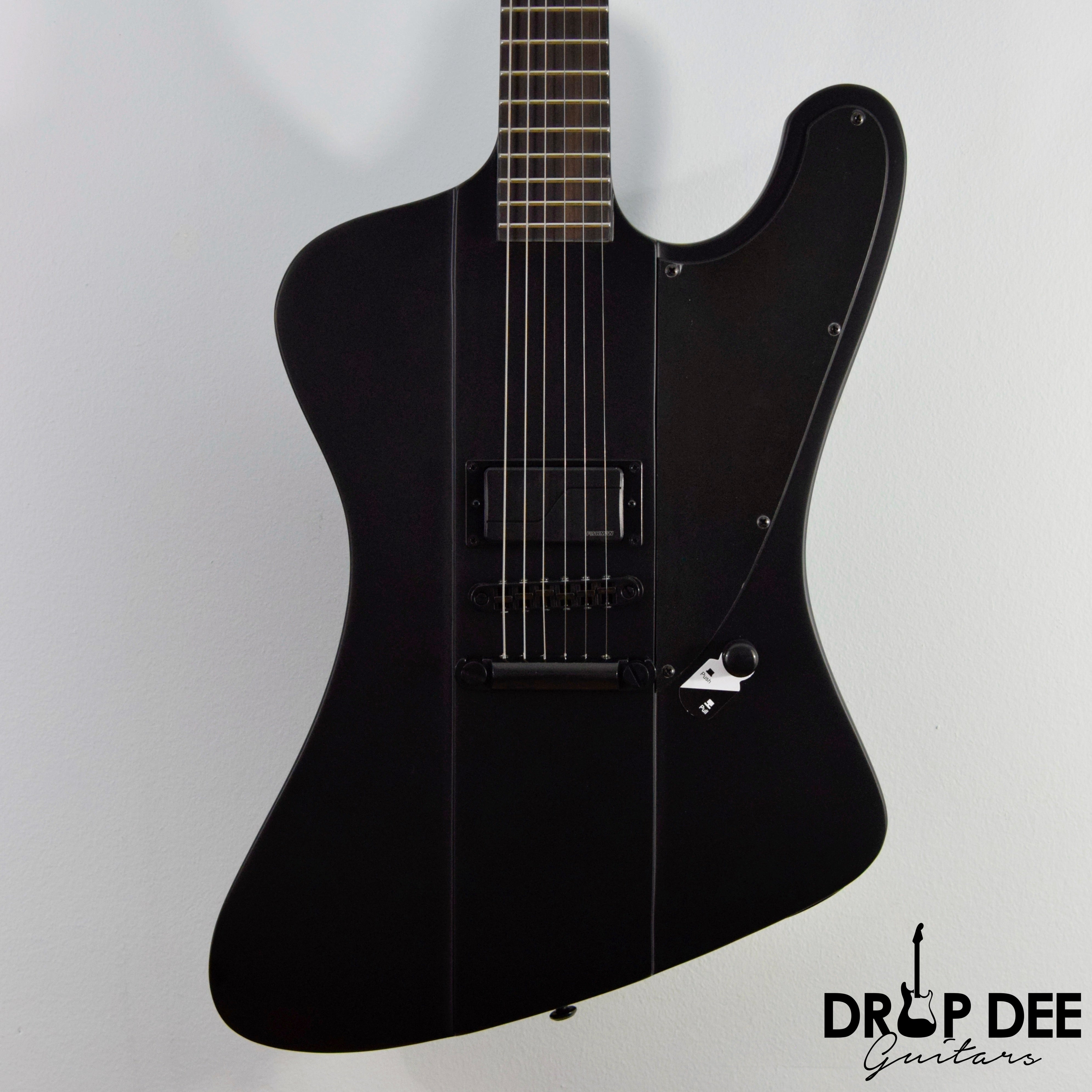 ESP LTD Phoenix Black Metal Electric Guitar w/ Case
