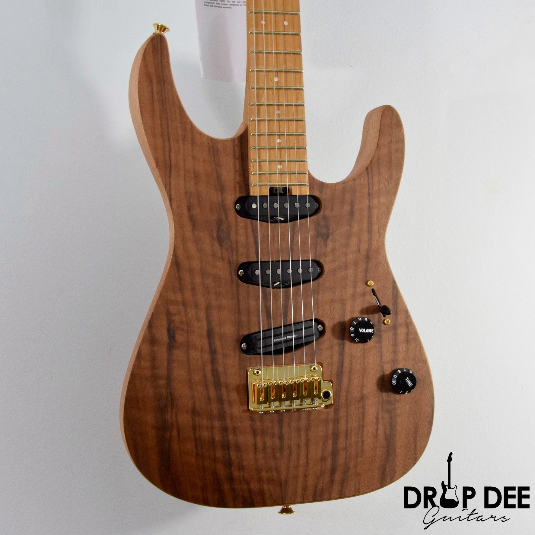 Charvel Pro-Mod DK22 SSS 2PT CM Mahogany w/ Walnut Electric Guitar