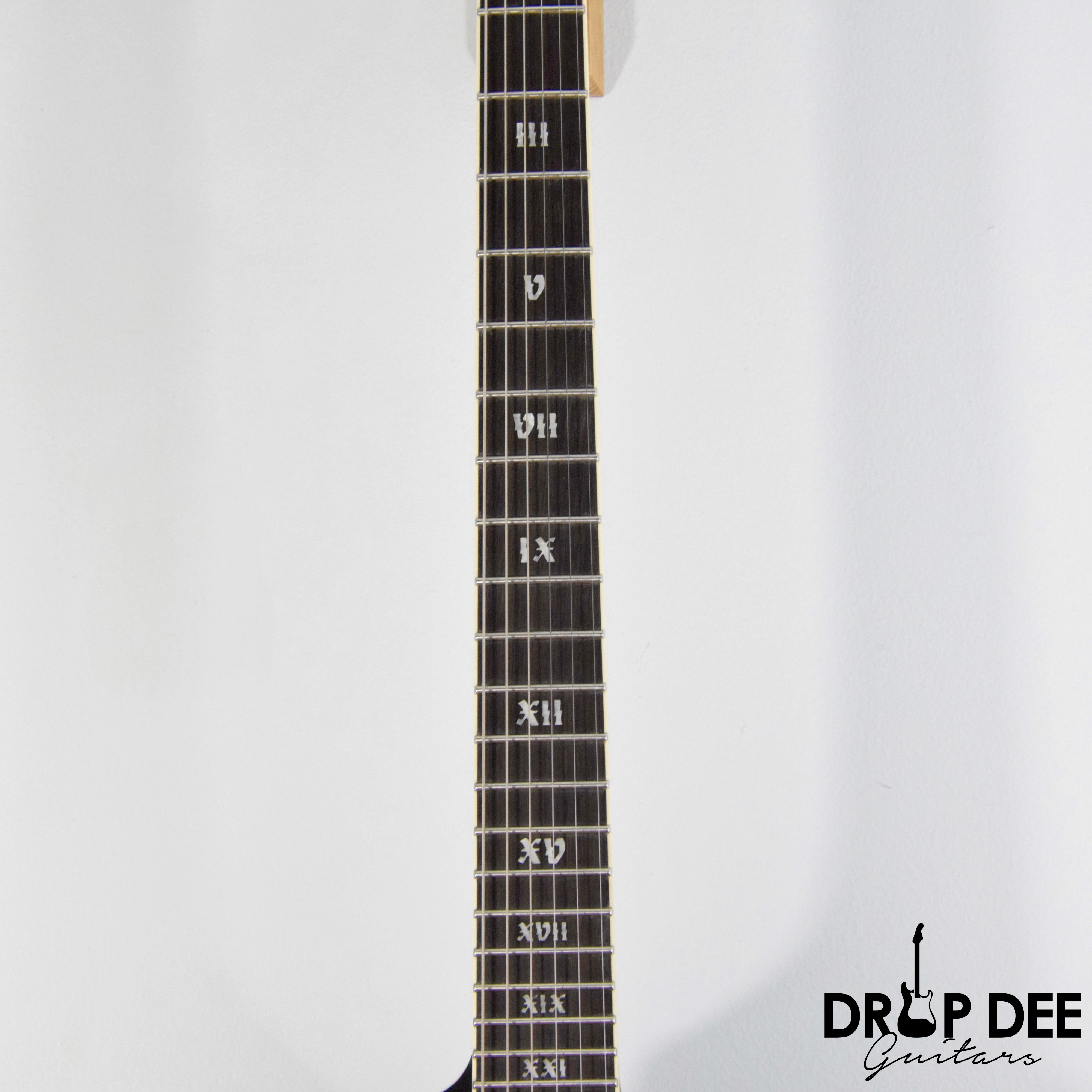 Schecter V-1 SLS Elite Evil Twin Electric Guitar