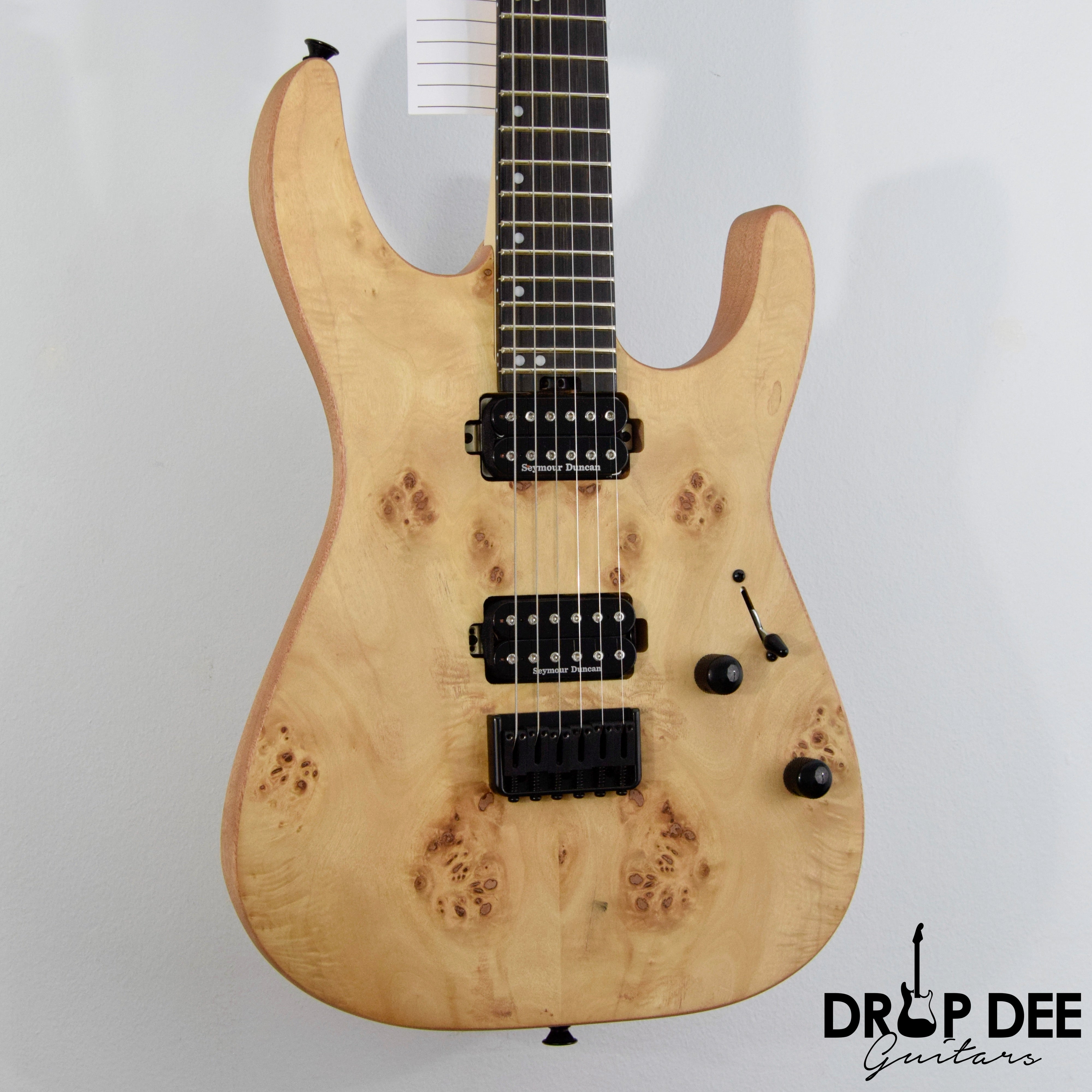 Charvel Pro-Mod DK24 HH HT E Mahogany with Poplar Burl Electric Guitar