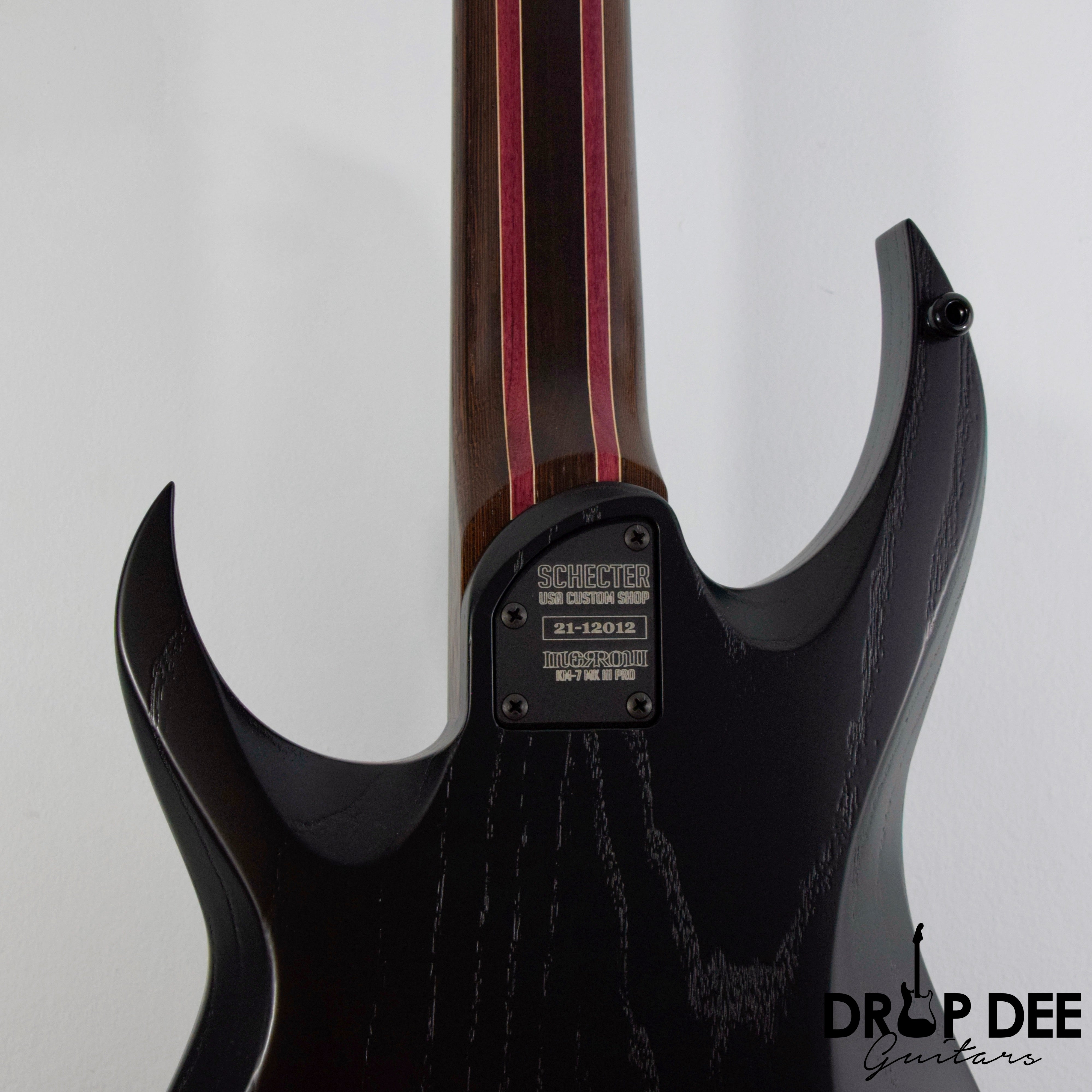 Schecter Keith Merrow KM-7 MK-III Pro USA Signature 7-String Electric Guitar w/ Case