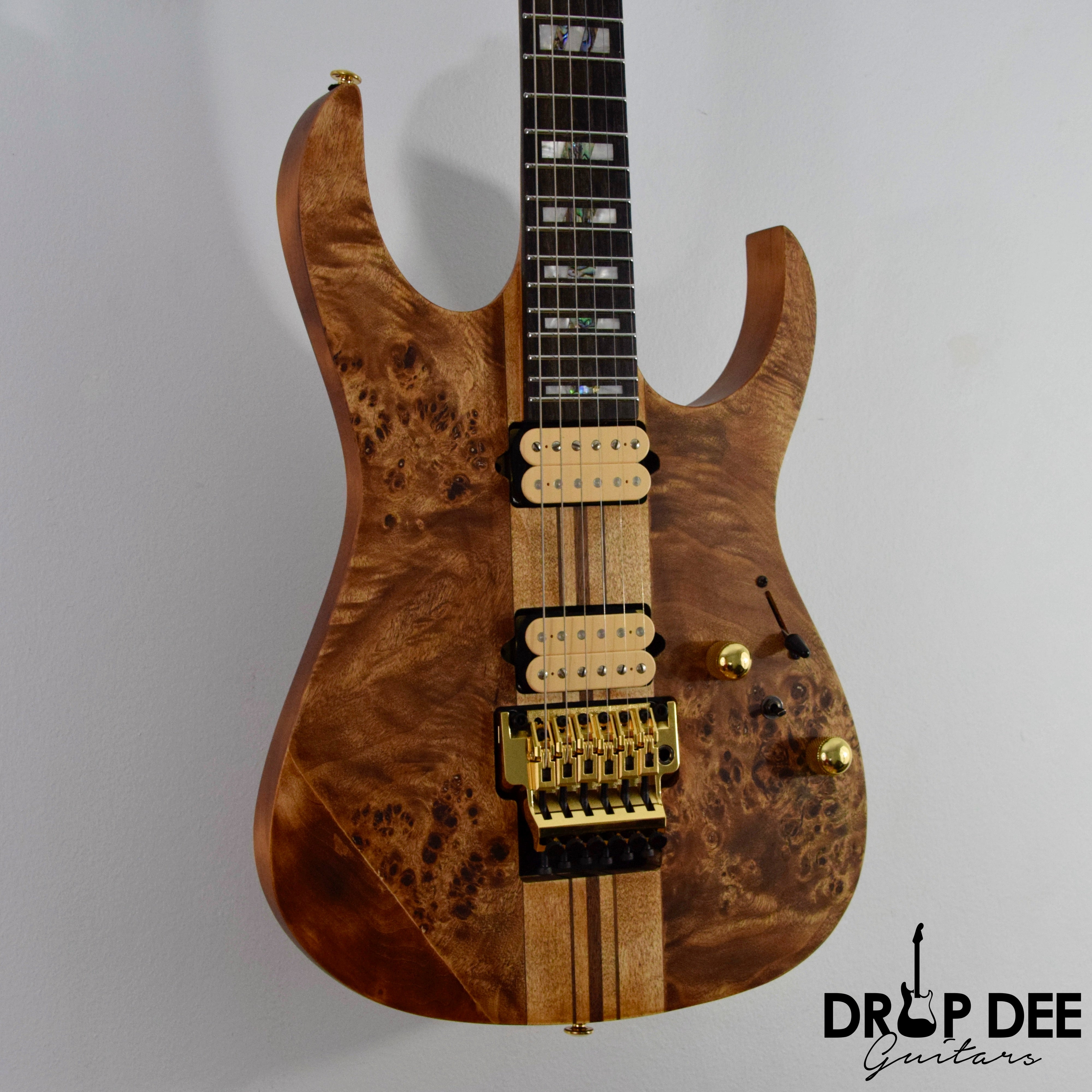 Ibanez Premium RGT1220PB Electric Guitar w/ Bag - Antique Brown Stained