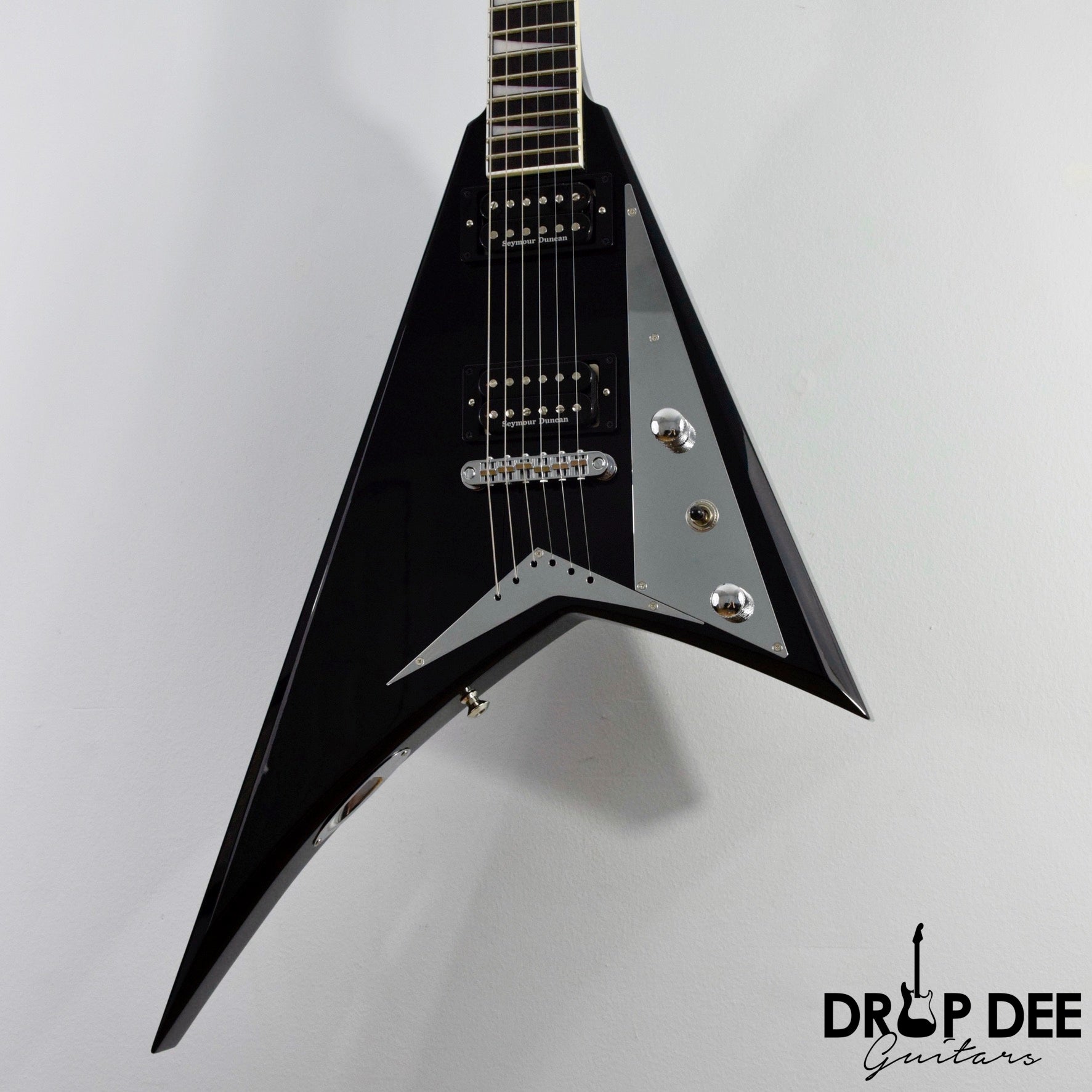 Jackson MJ Series Rhoads RRT Electric Guitar w/ Case - Gloss Black