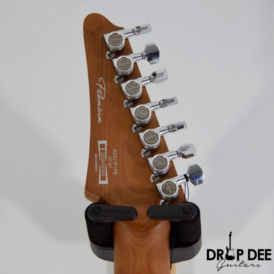 Ibanez Premium AZ427P1PB 7-String Electric Guitar w/ Bag