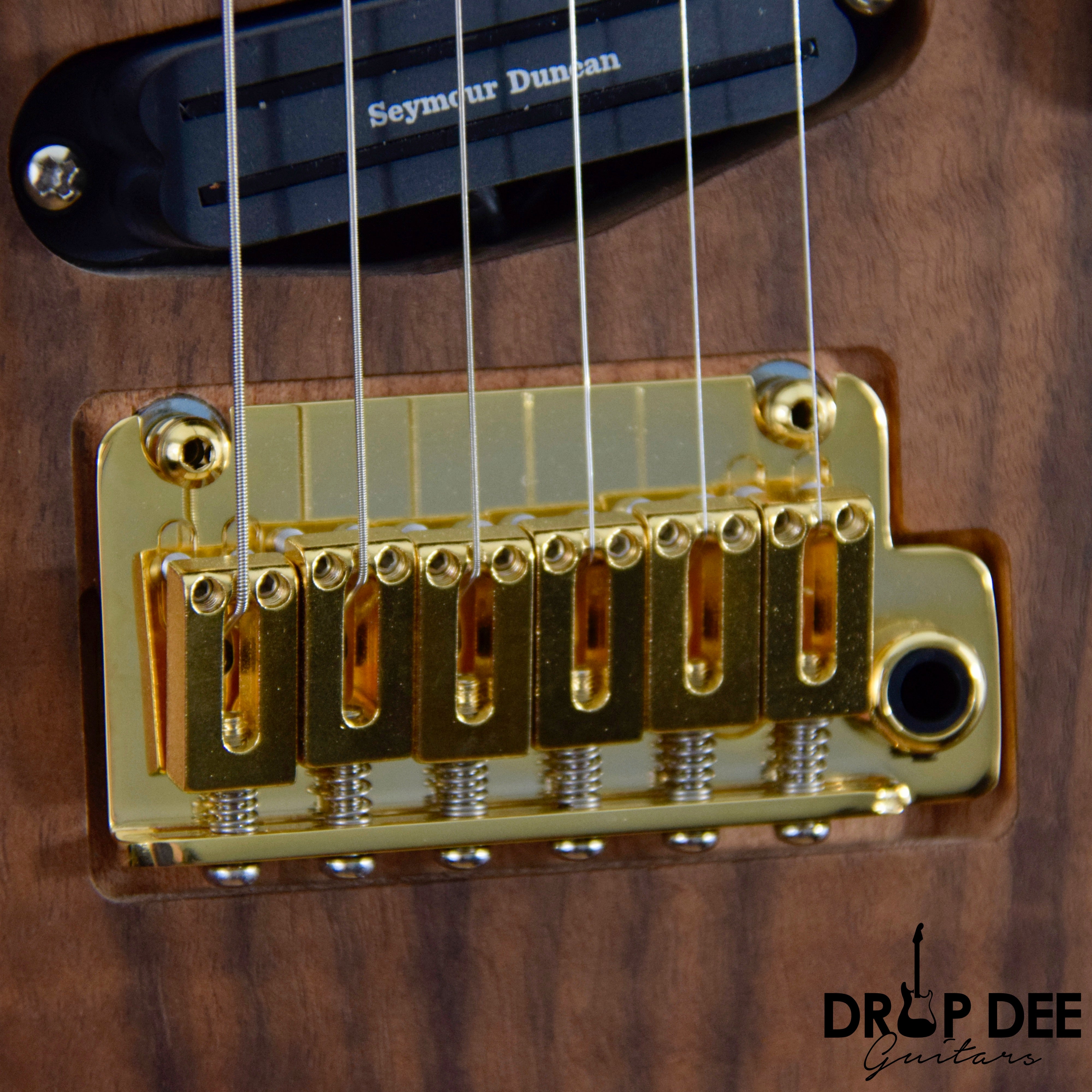 Charvel Pro-Mod DK22 SSS 2PT CM Mahogany w/ Walnut Electric Guitar