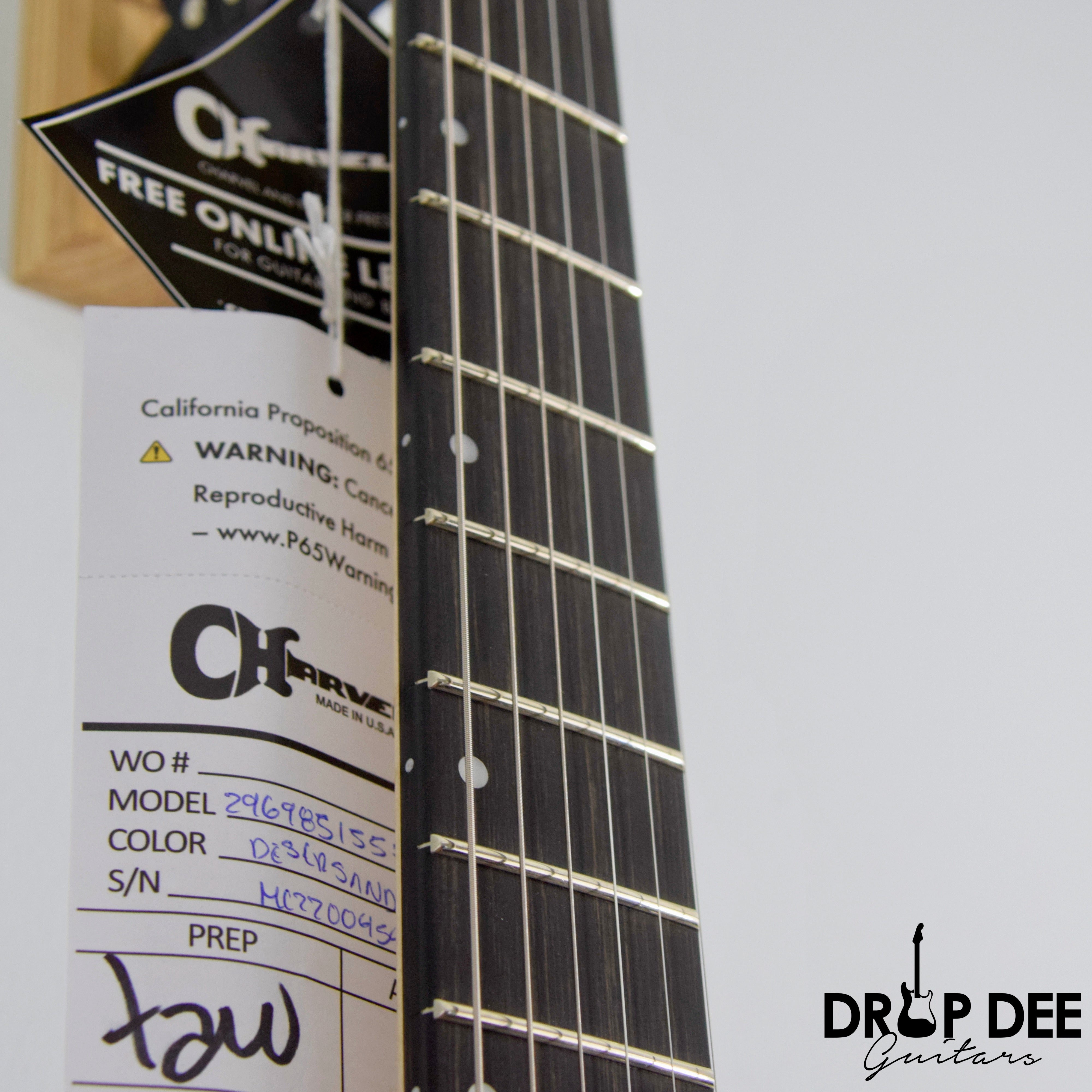 Charvel Pro-Mod DK24 HH HT E Mahogany with Poplar Burl Electric Guitar