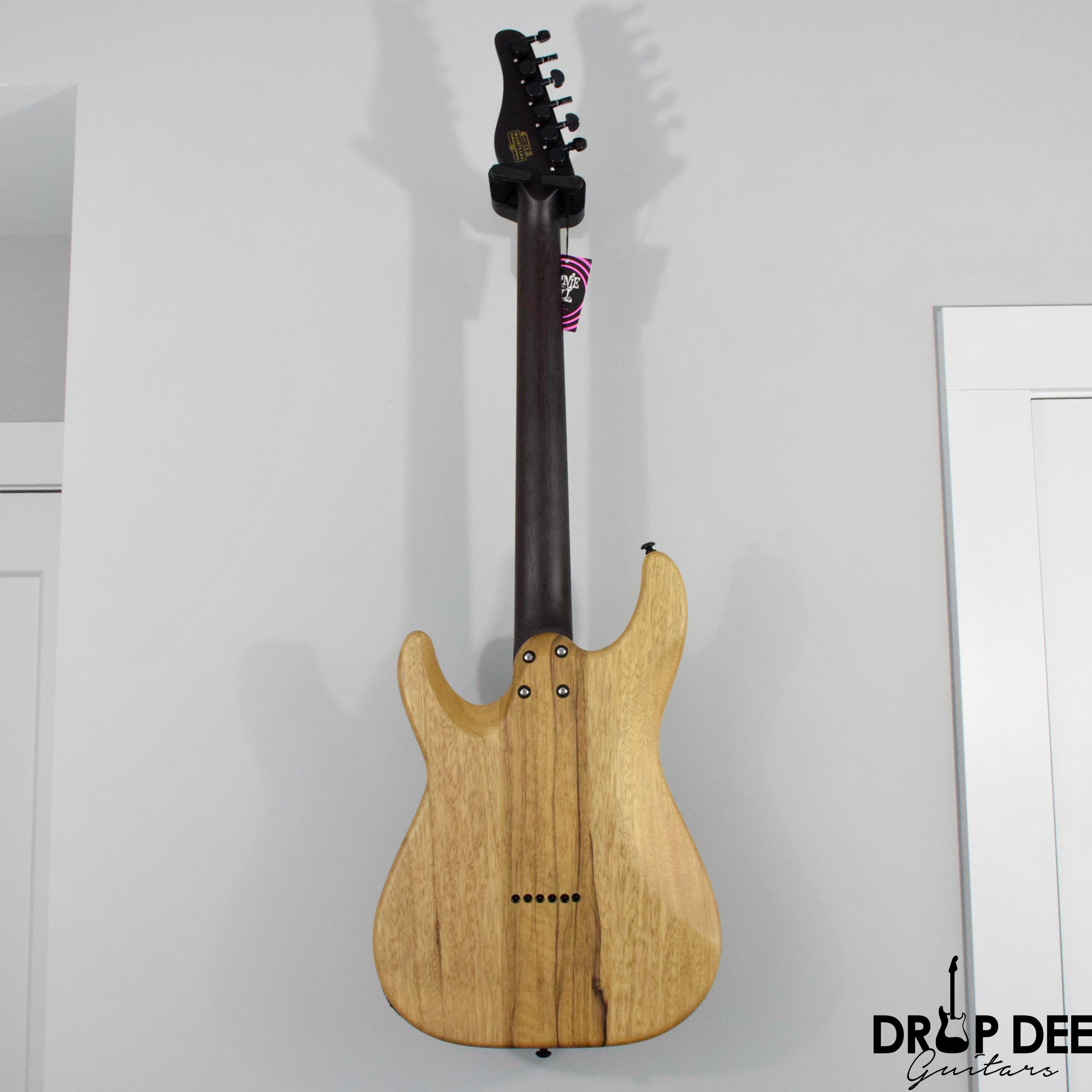 Schecter Sun Valley Super Shredder Exotic Hardtail Black Limba Electric Guitar
