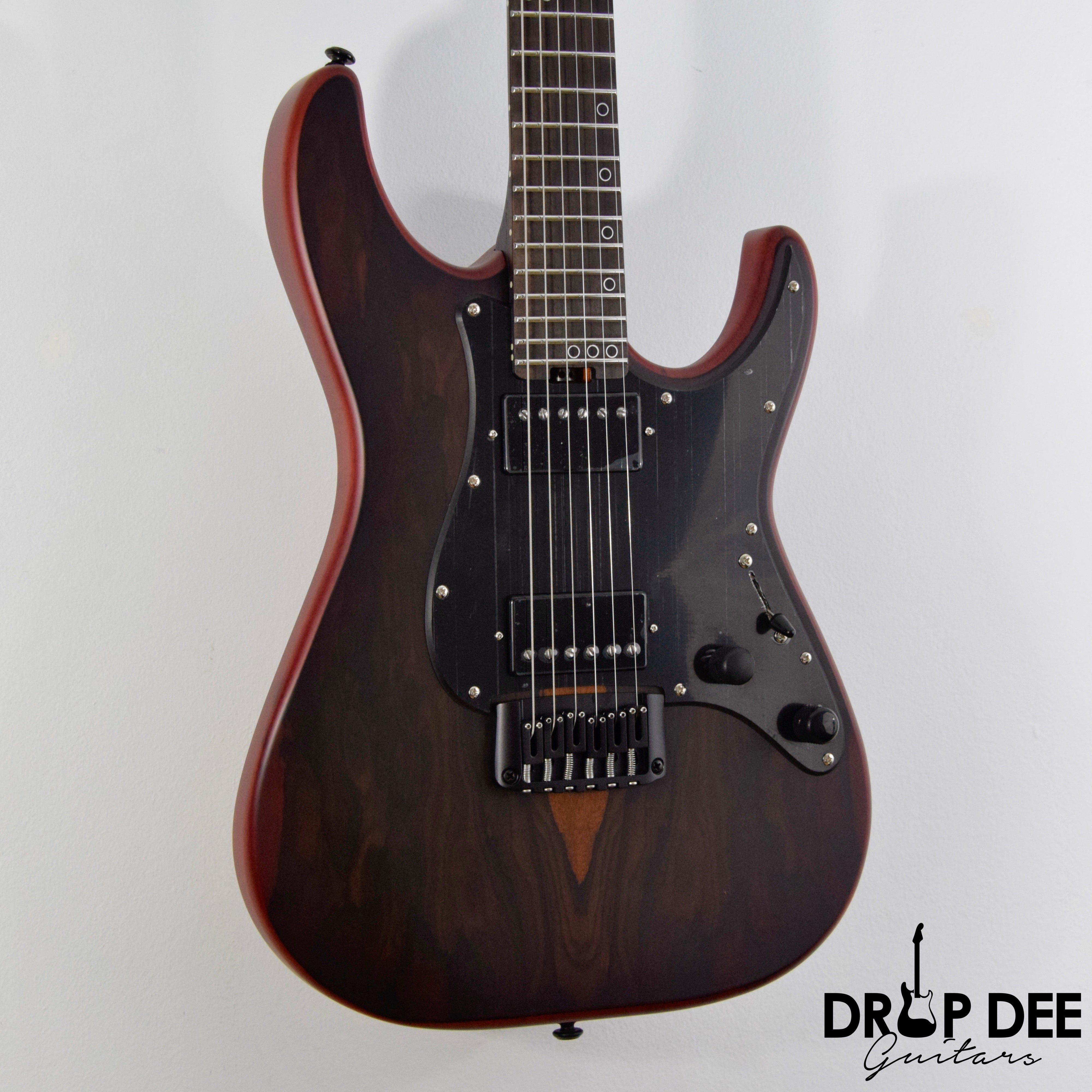 Schecter Sun Valley Super Shredder Exotic Hardtail Ziricote Electric Guitar