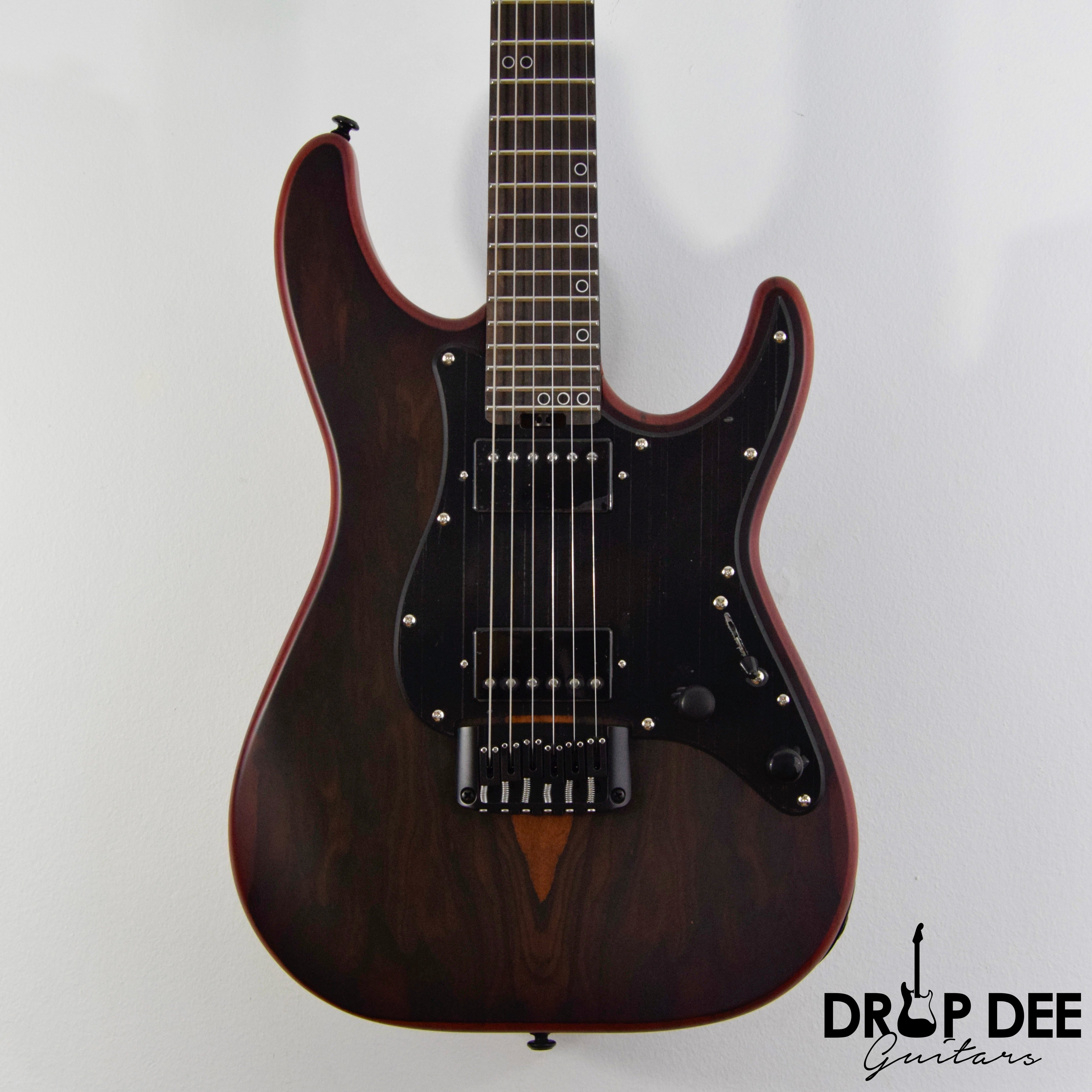 Schecter Sun Valley Super Shredder Exotic Hardtail Ziricote Electric Guitar