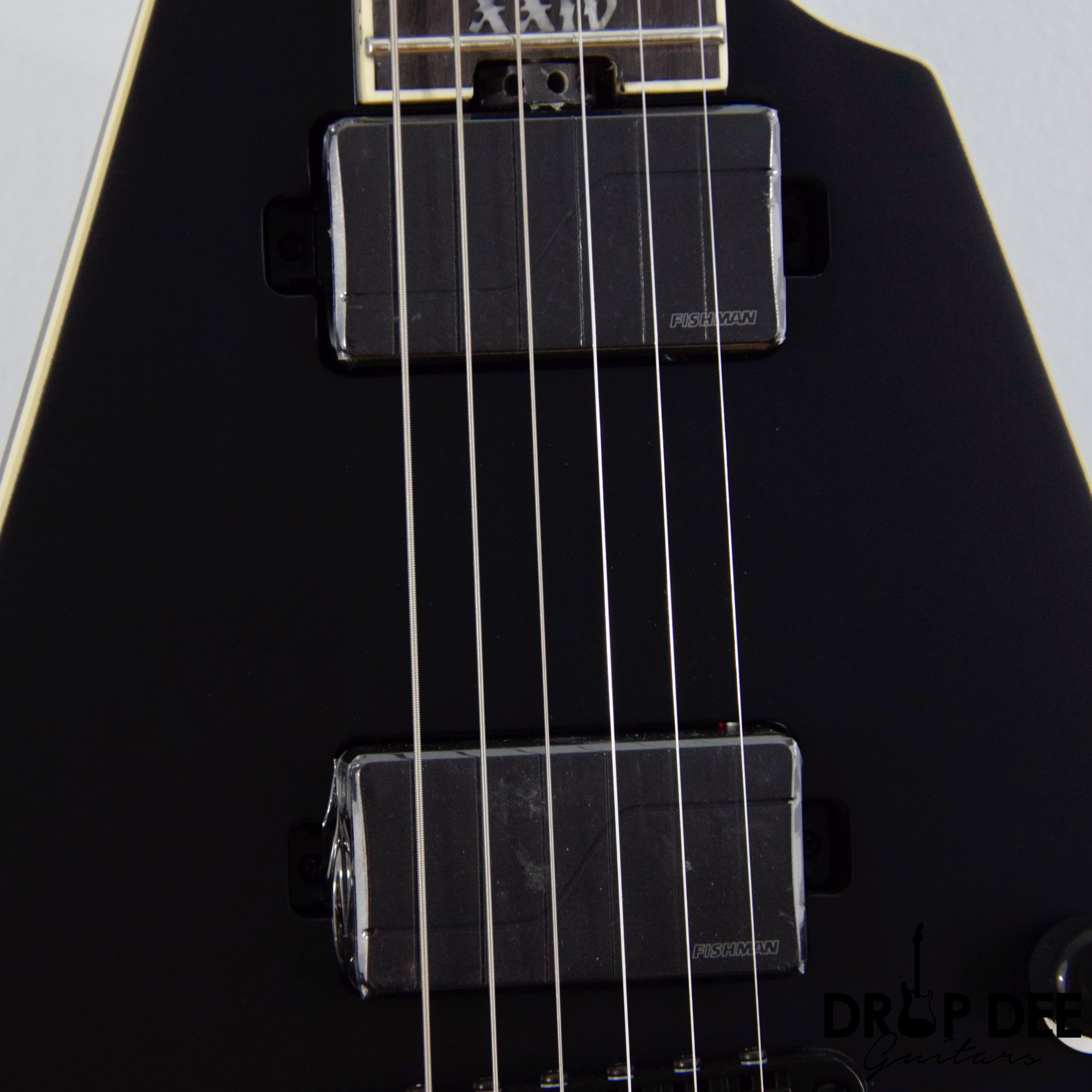 Schecter V-1 SLS Elite Evil Twin Electric Guitar