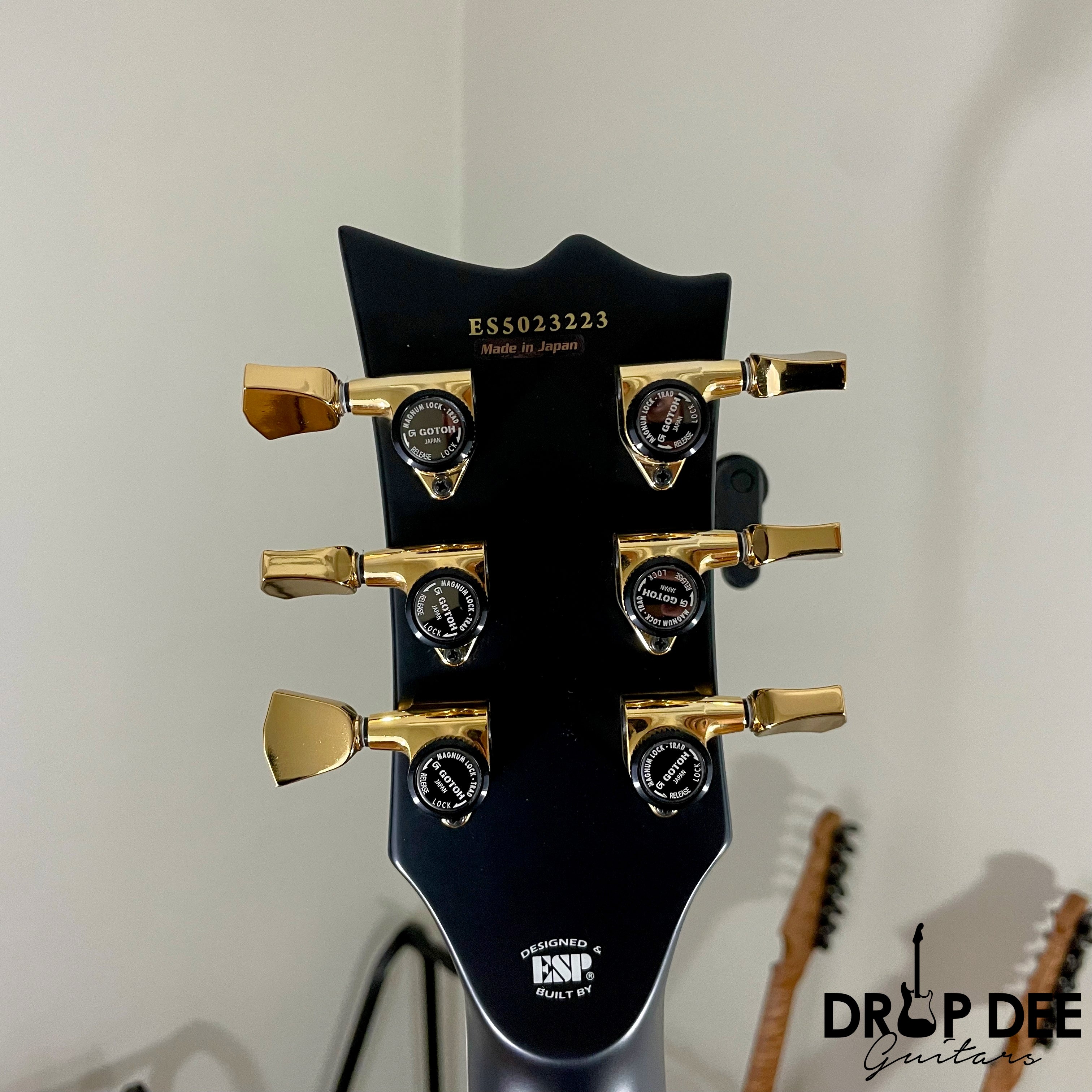 ESP E-II Eclipse Full Thickness Evertune Electric Guitar w/ Case