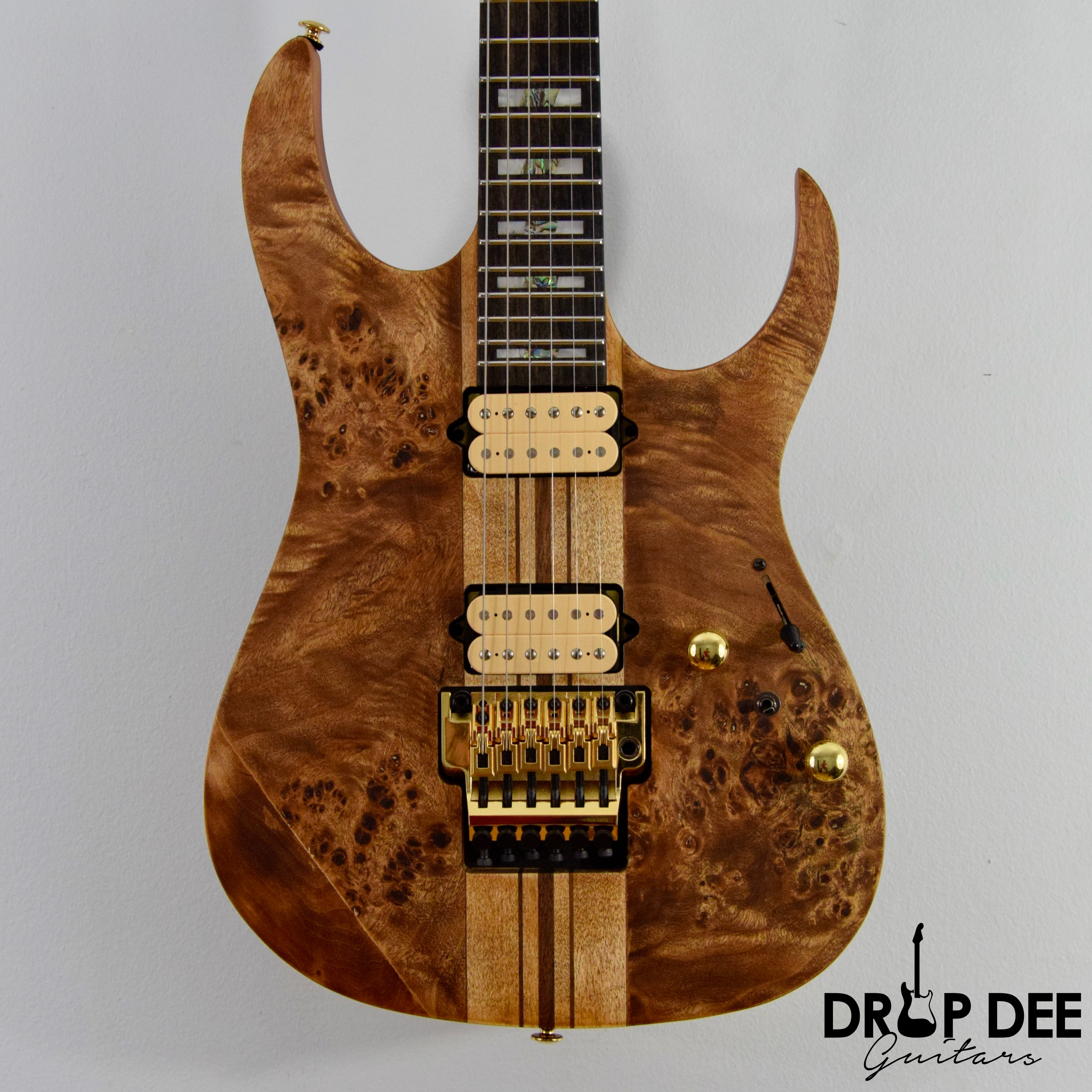 Ibanez Premium RGT1220PB Electric Guitar w/ Bag - Antique Brown Stained