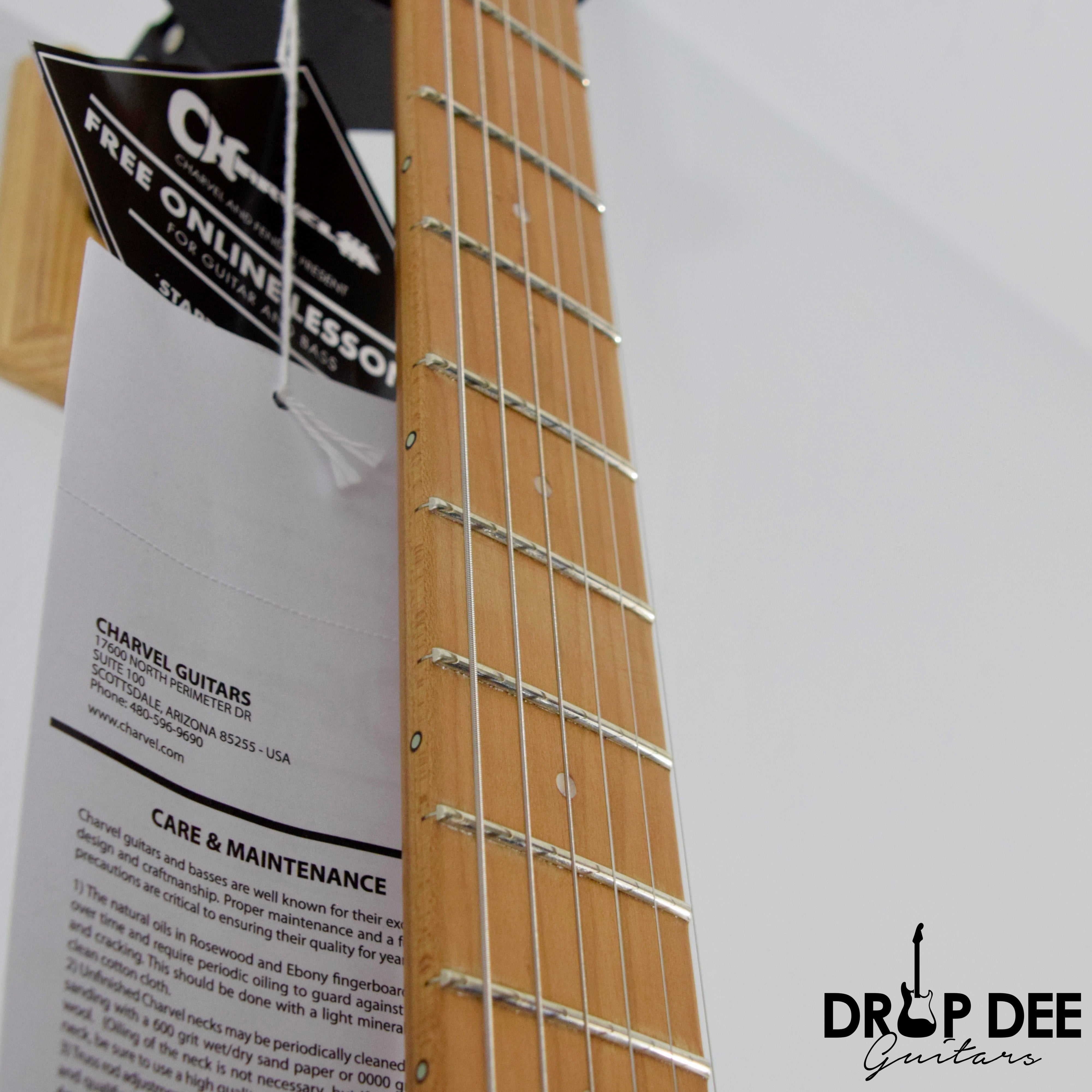 Charvel Pro-Mod DK22 SSS 2PT CM Mahogany w/ Walnut Electric Guitar