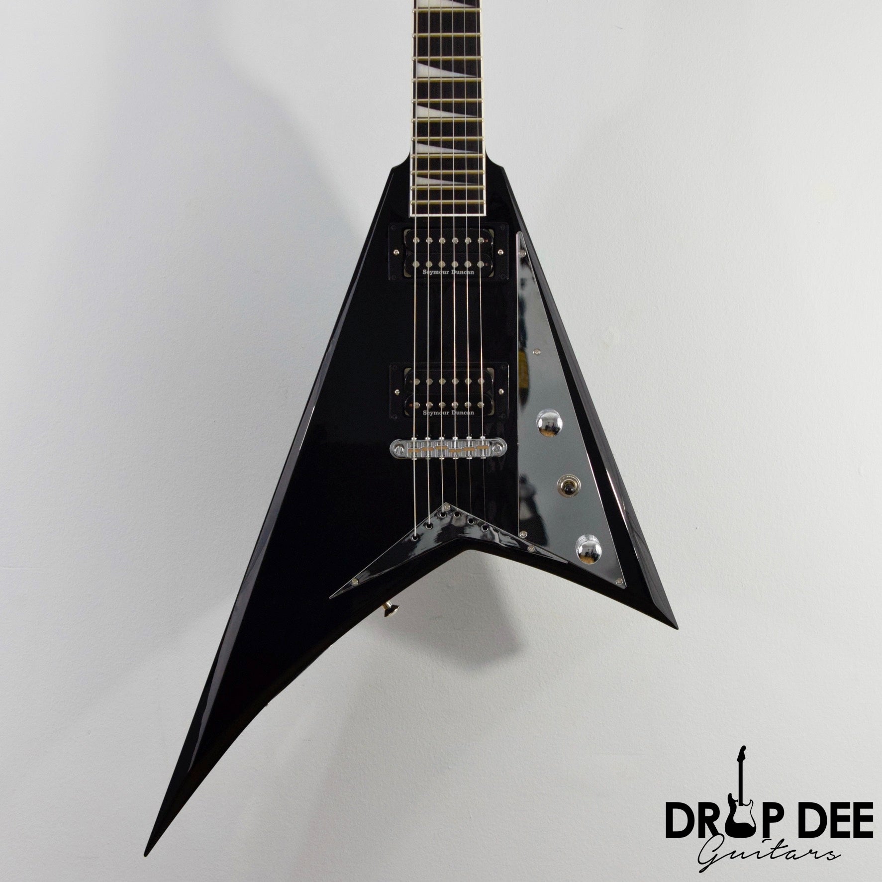 Jackson MJ Series Rhoads RRT Electric Guitar w/ Case - Gloss Black