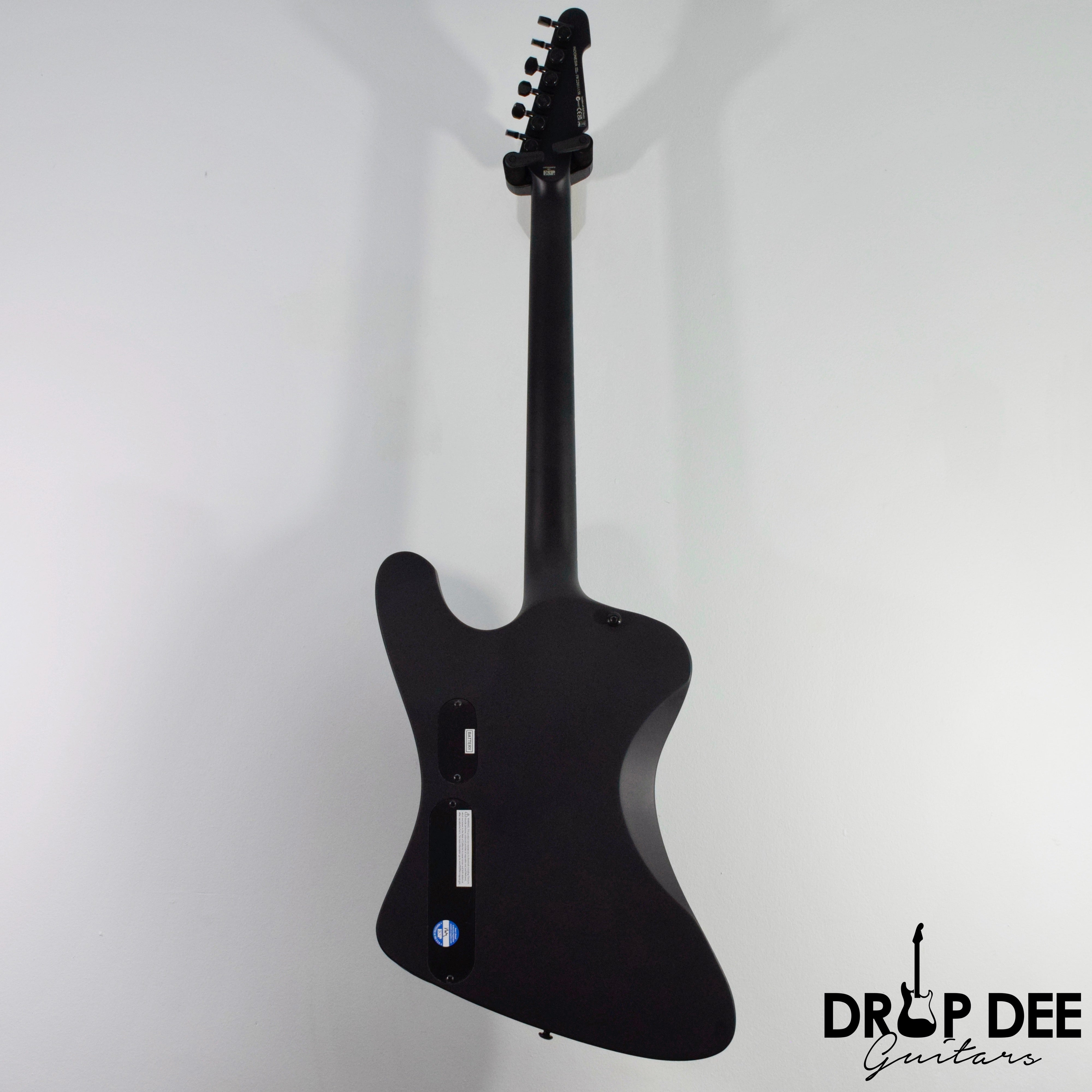 ESP LTD Phoenix Black Metal Electric Guitar w/ Case