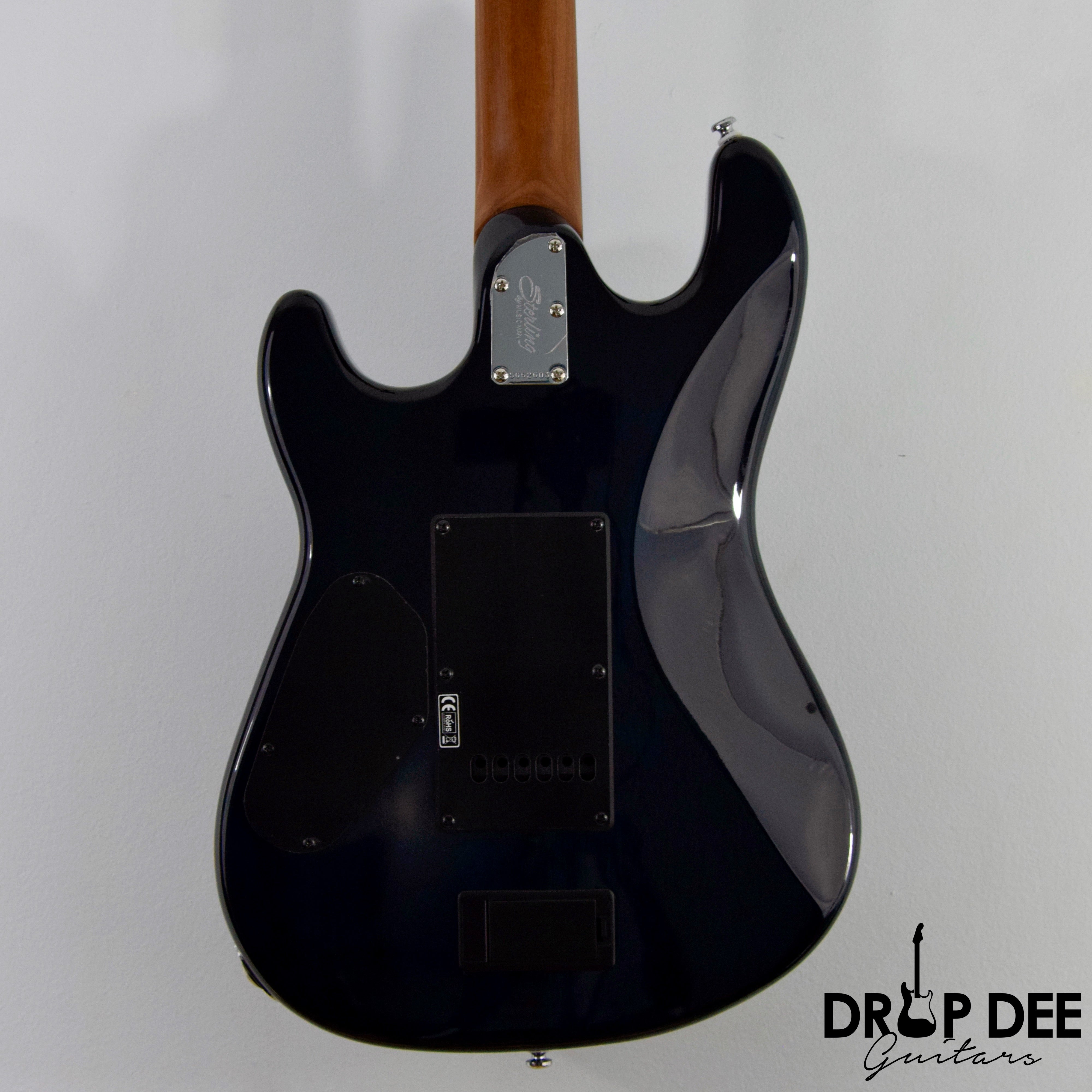 Sterling By Music Man Sabre Electric Guitar w/ Bag - Deep Blue Burst