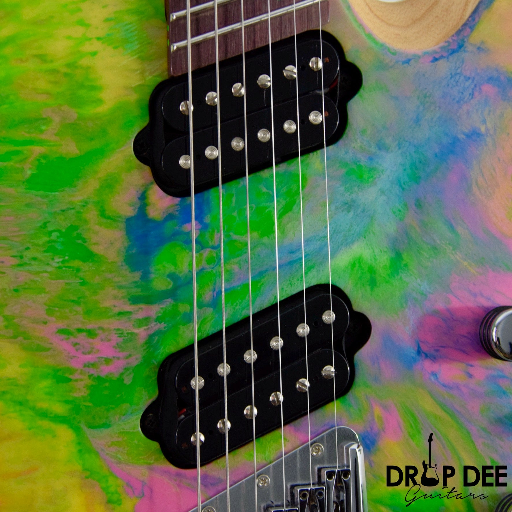 Ormsby Custom Shop Goliath Multi-Scale Headless Electric Guitar w/ Bag - Rainbow Resin