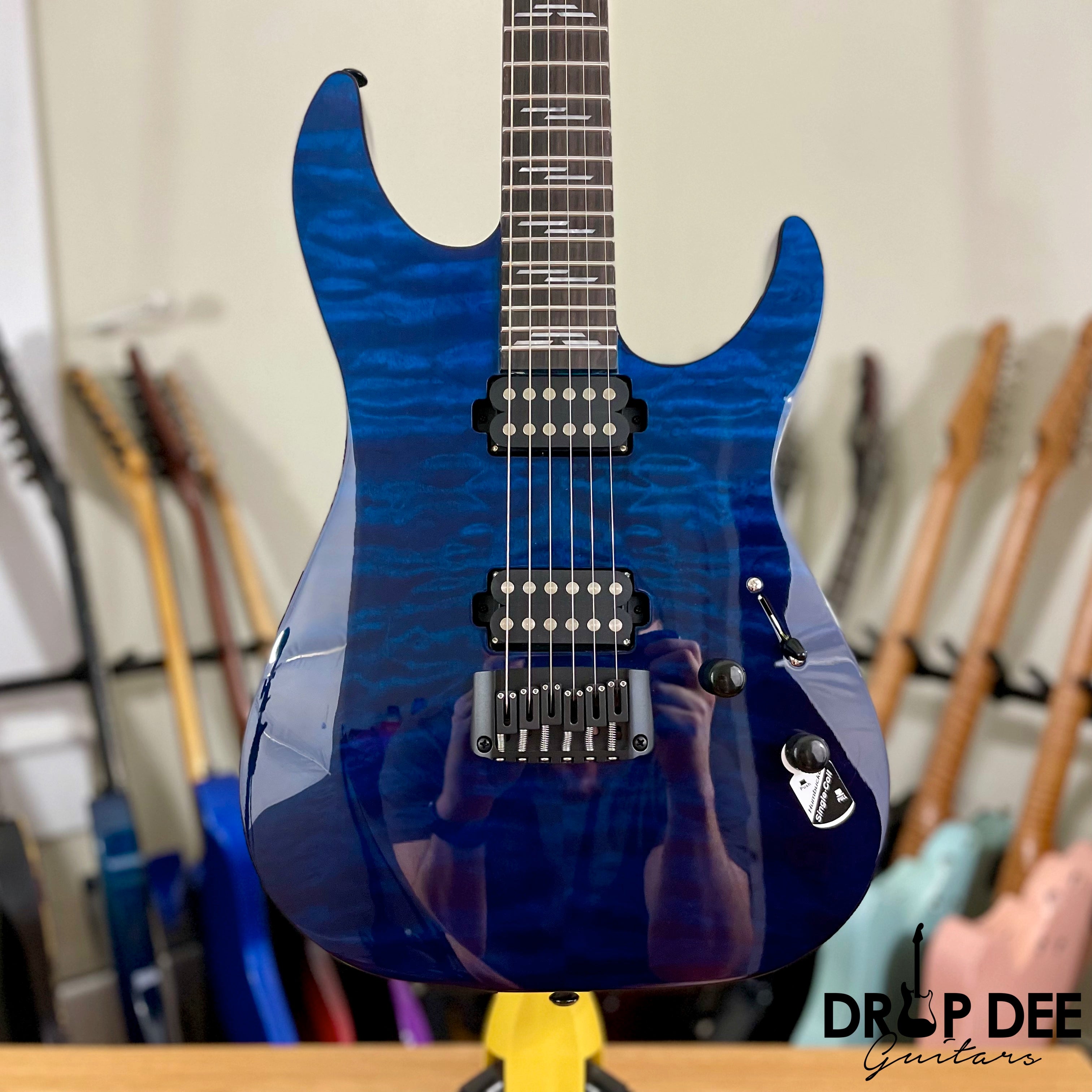 Schecter Reaper-6 Elite Electric Guitar - Deep Ocean Blue