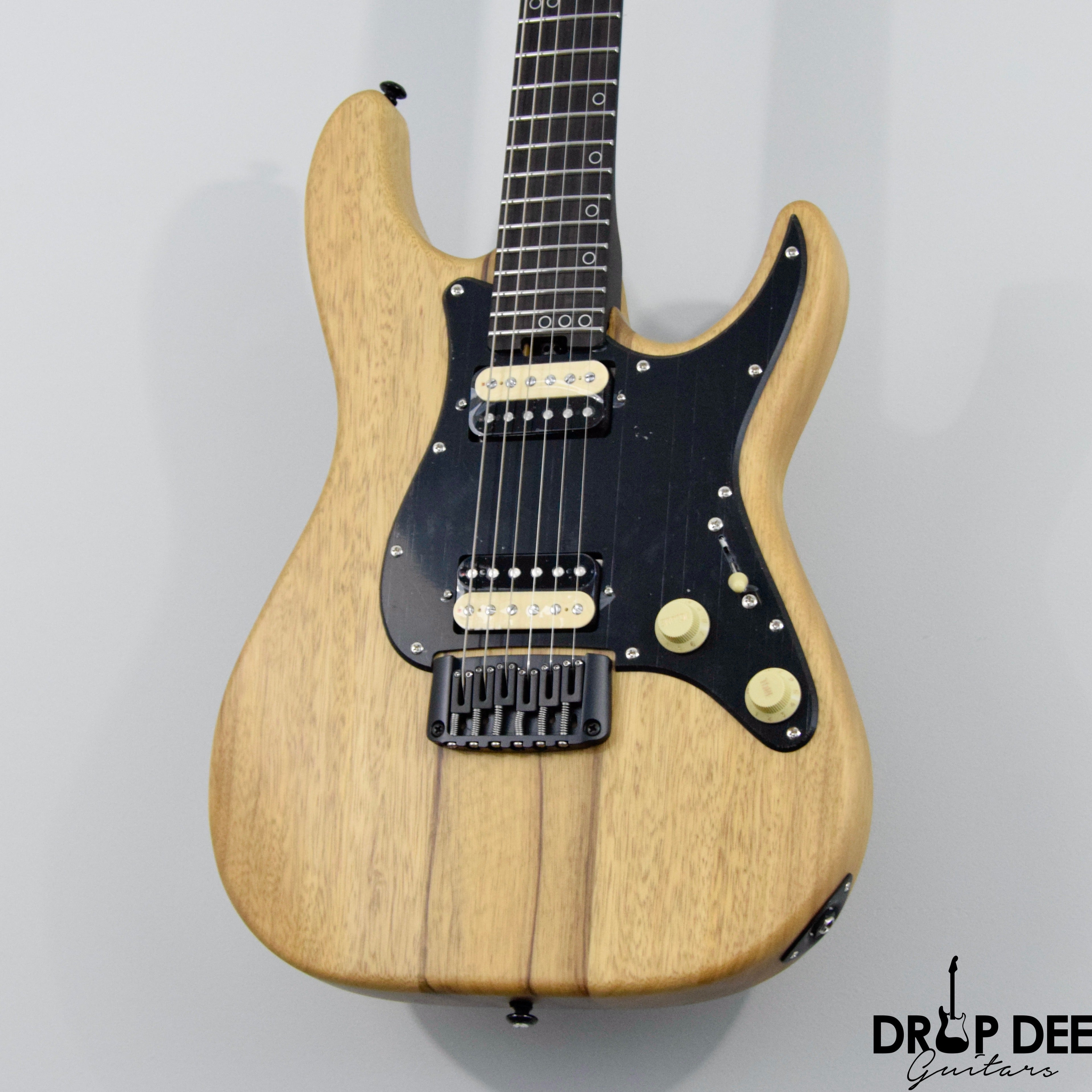 Schecter Sun Valley Super Shredder Exotic Hardtail Black Limba Electric Guitar
