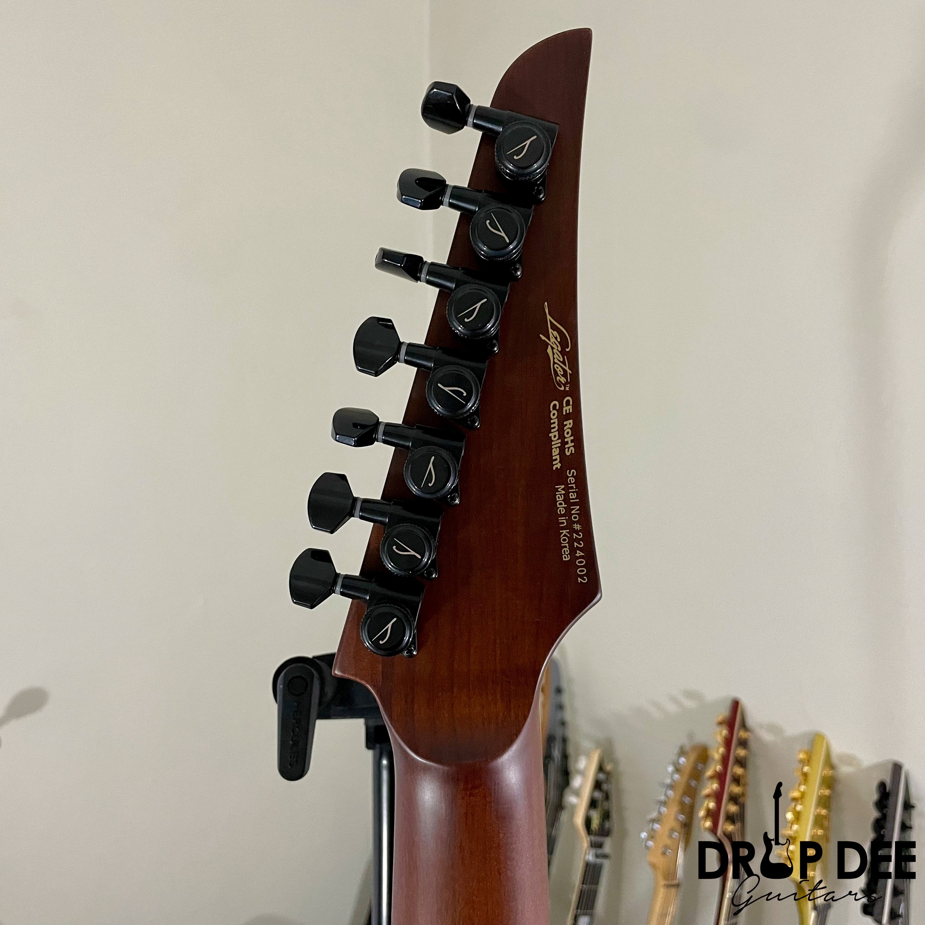 Legator Ninja N7FP 7-String Multiscale Electric Guitar - Crimson