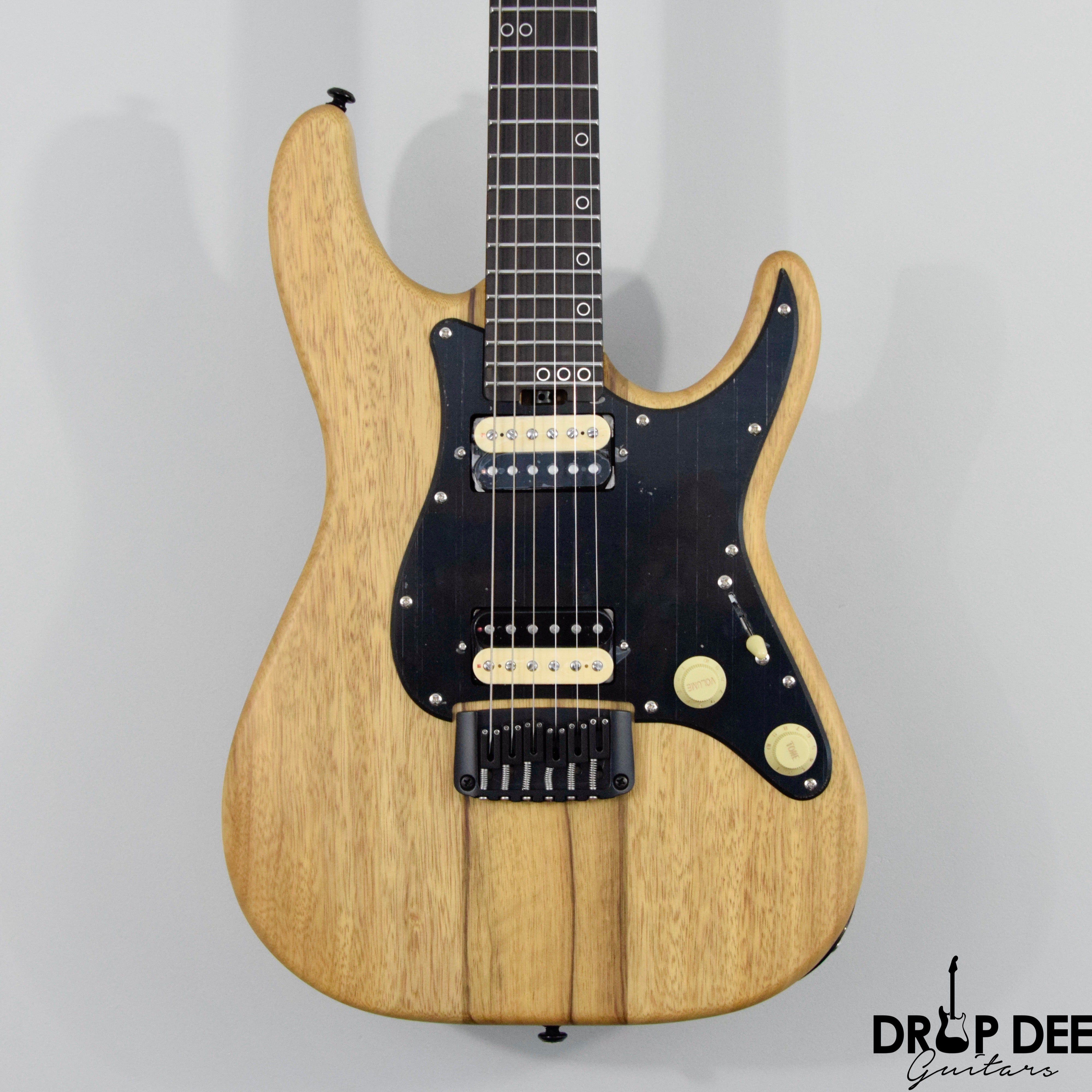 Schecter Sun Valley Super Shredder Exotic Hardtail Black Limba Electric Guitar