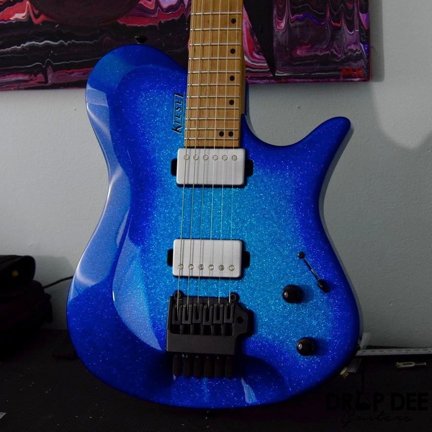 Kiesel ZX6 Zeus Headless Electric Guitar w/ Bag