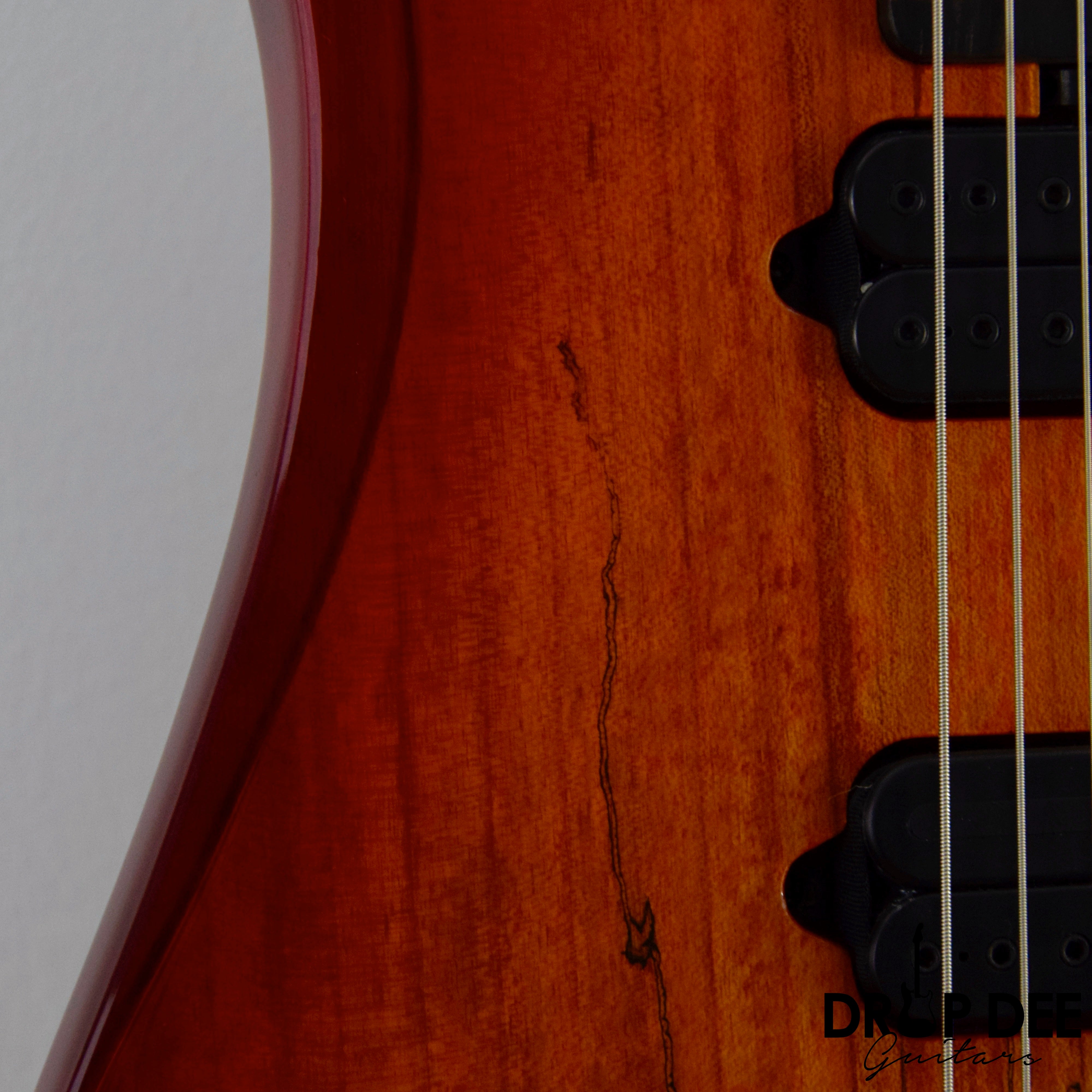 Sterling By Music Man John Petrucci Signature JP157 DiMarzio 7-String Electric Guitar w/ Bag - Blood Orange Burst