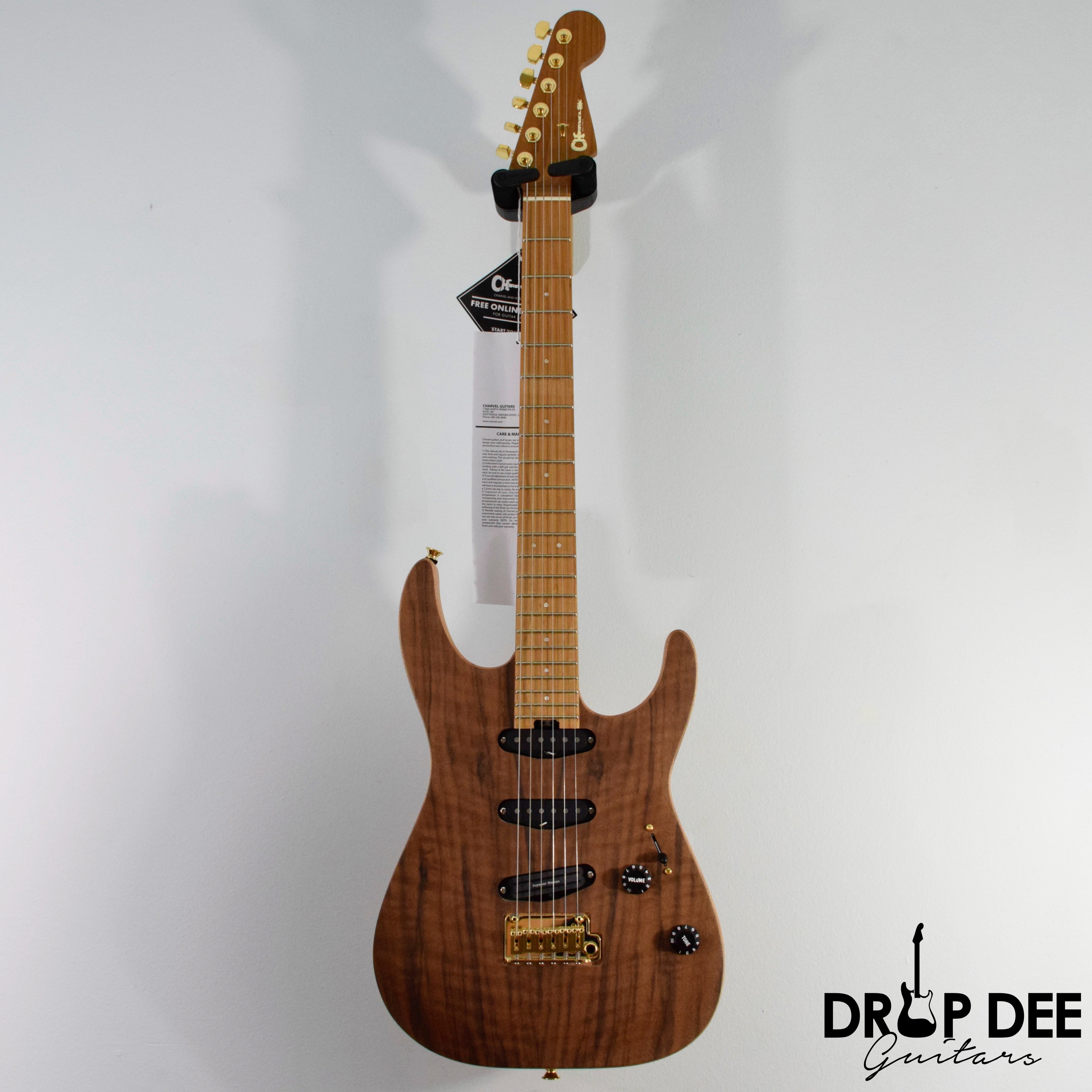 Charvel Pro-Mod DK22 SSS 2PT CM Mahogany w/ Walnut Electric Guitar