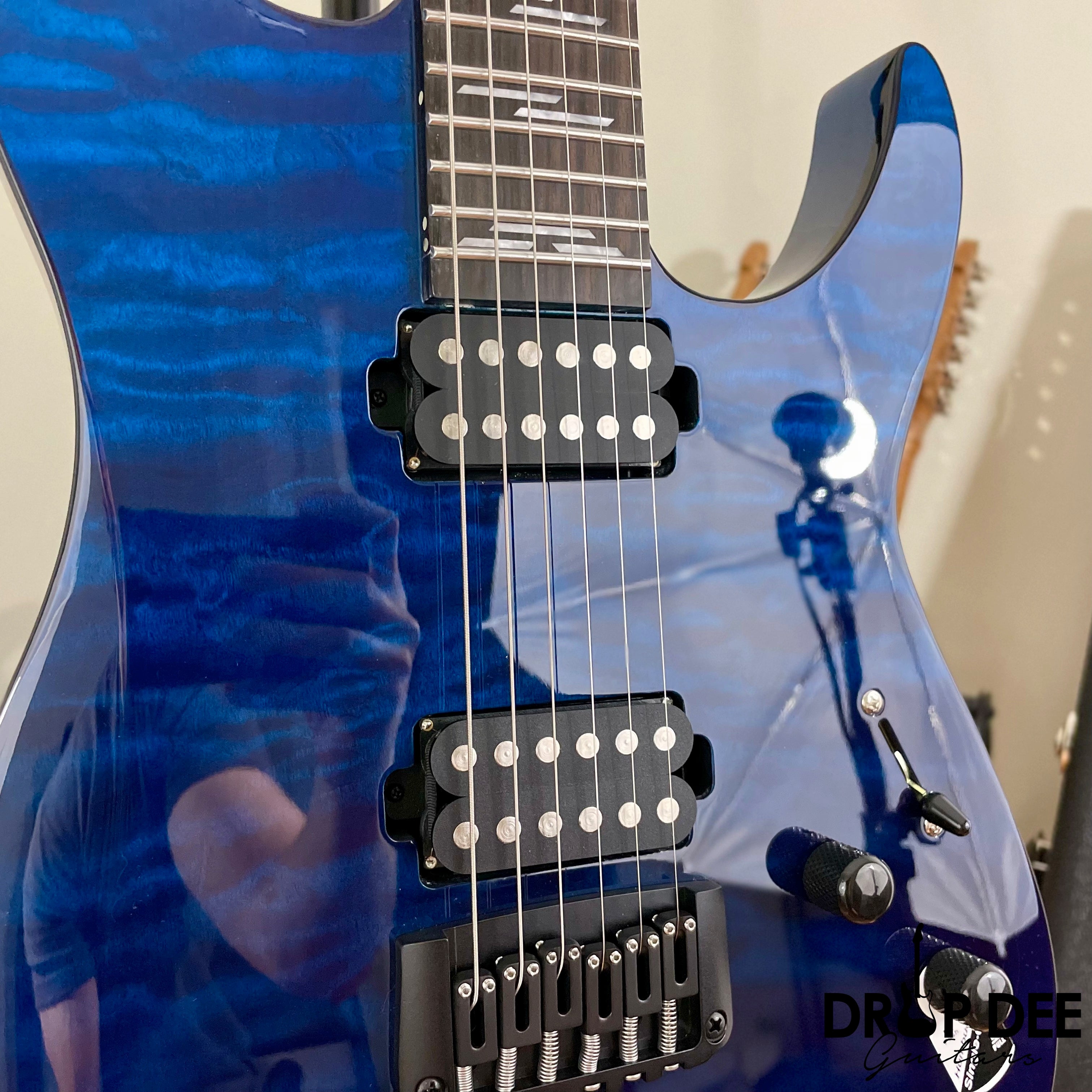 Schecter Reaper-6 Elite Electric Guitar - Deep Ocean Blue