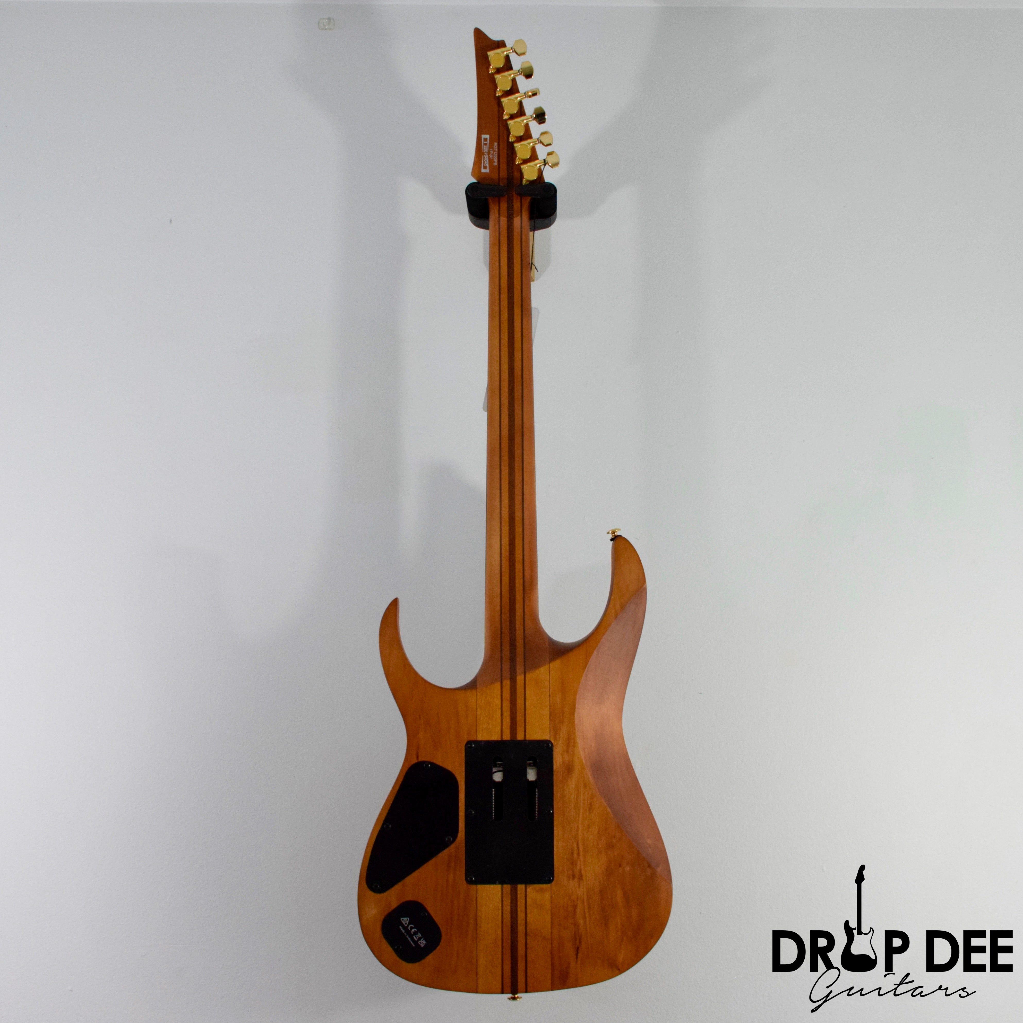 Ibanez Premium RGT1220PB Electric Guitar w/ Bag - Antique Brown Stained