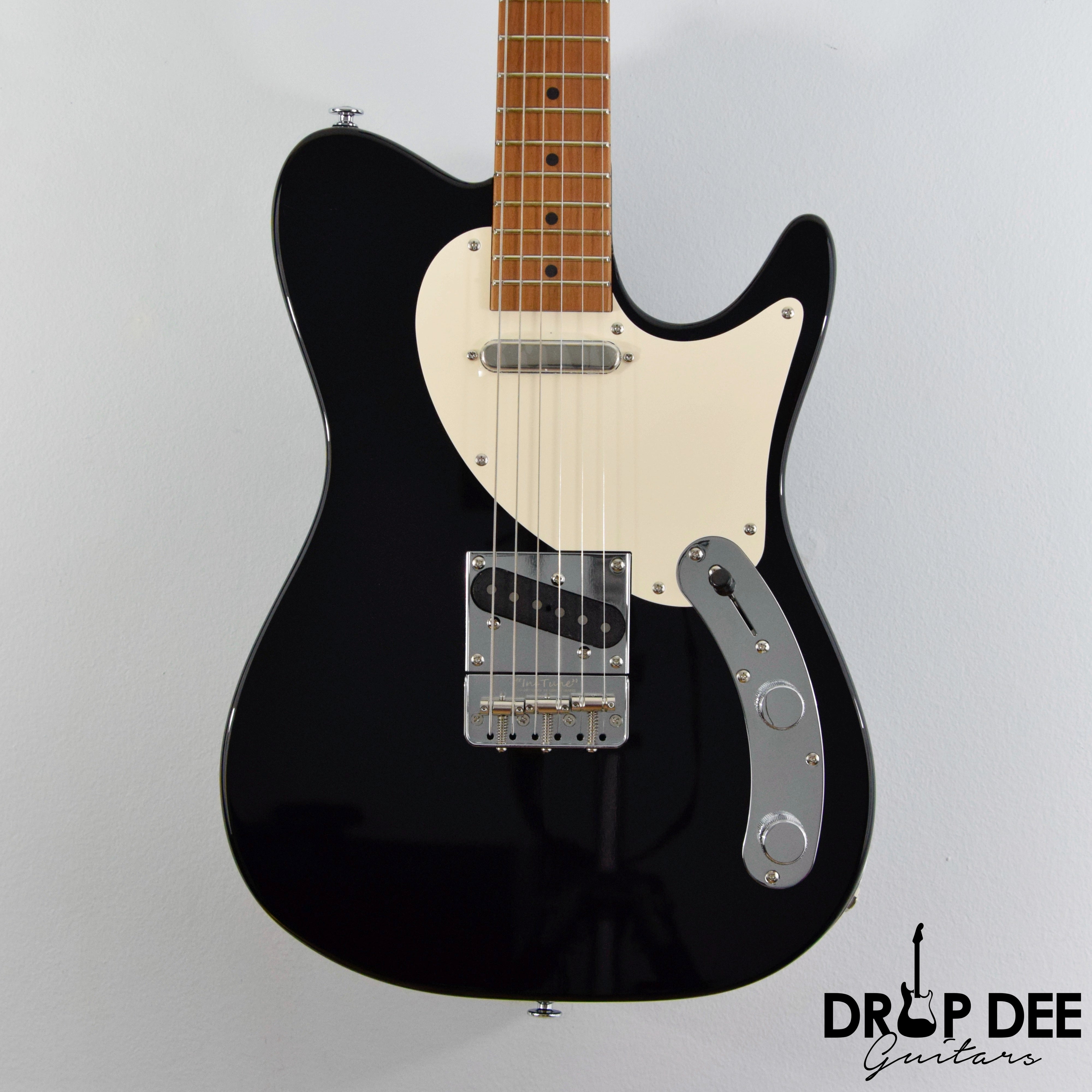 Ibanez Josh Smith Signature FLATV1 Electric Guitar w/ Case - Black
