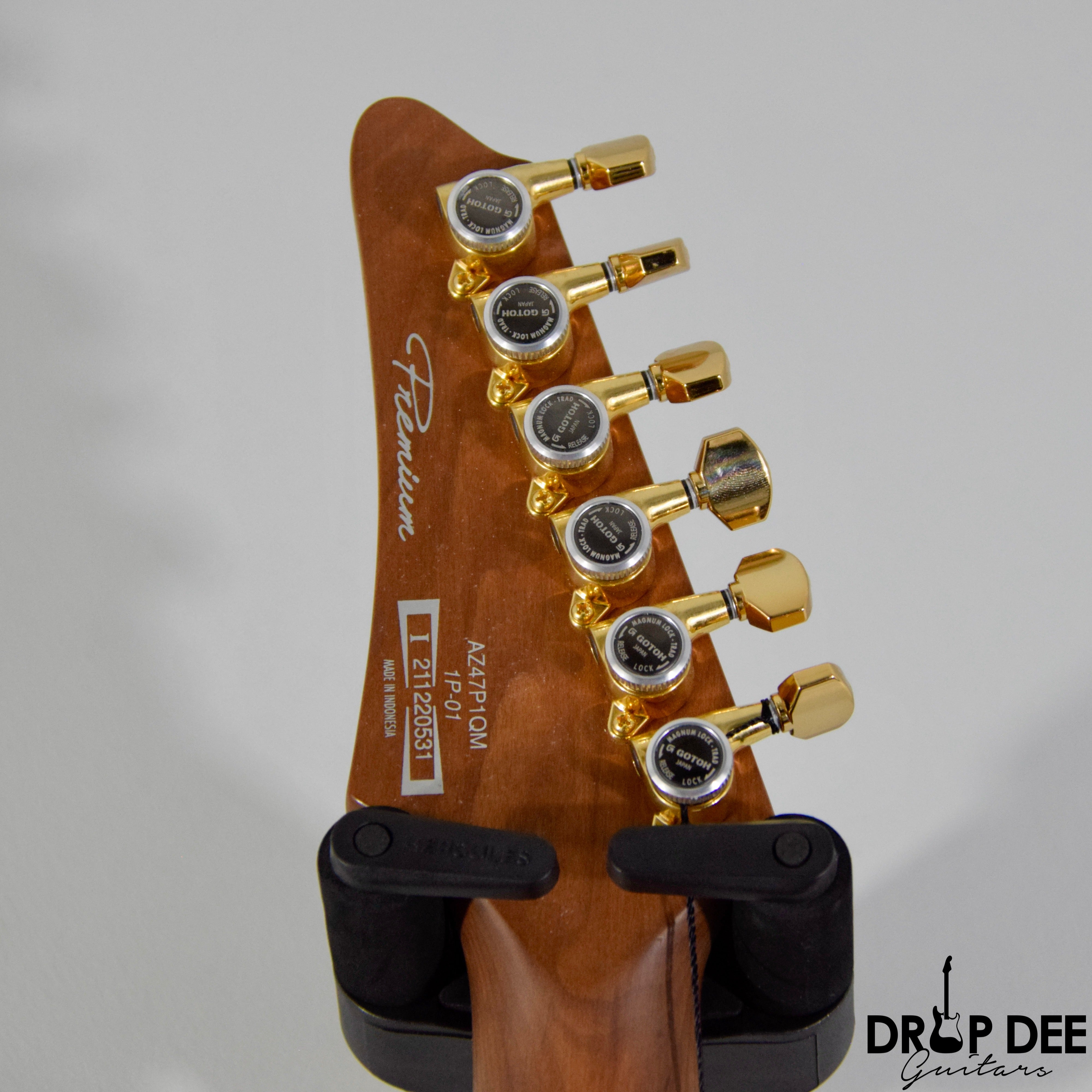 Ibanez Premium AZ47P1QM Electric Guitar w/ Bag