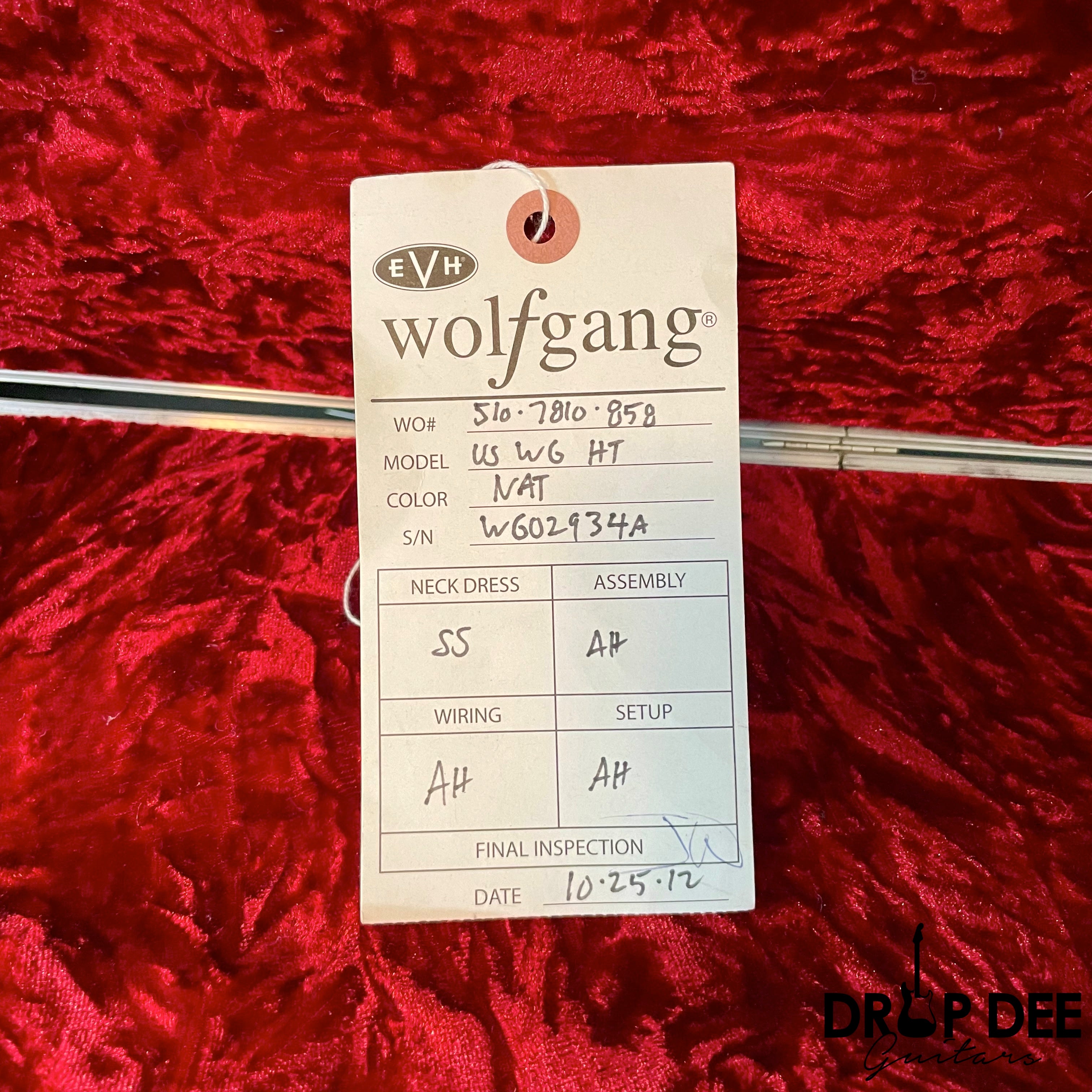 EVH Wolfgang USA HT Electric Guitar w/ Case