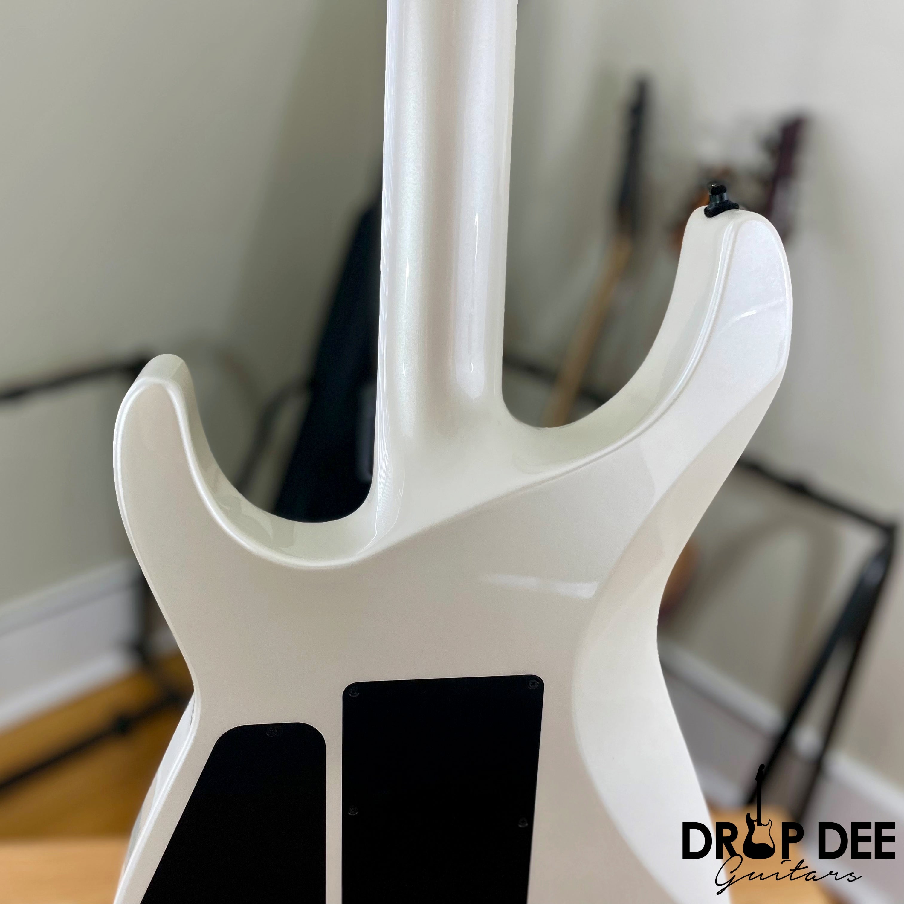 Jackson American Series Soloist SL3 Electric Guitar w/ Case - Platinum Pearl