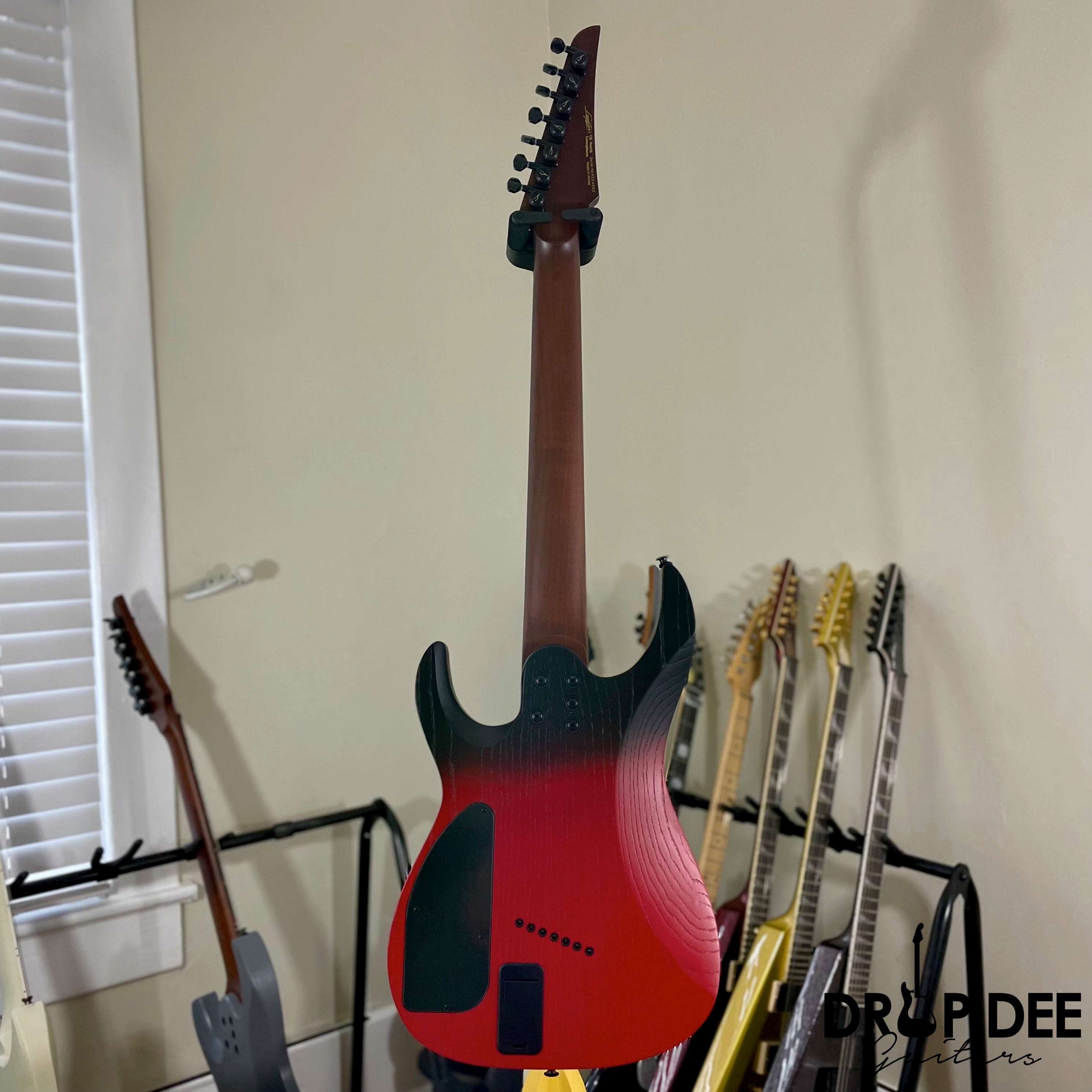Legator Ninja N7FP 7-String Multiscale Electric Guitar - Crimson