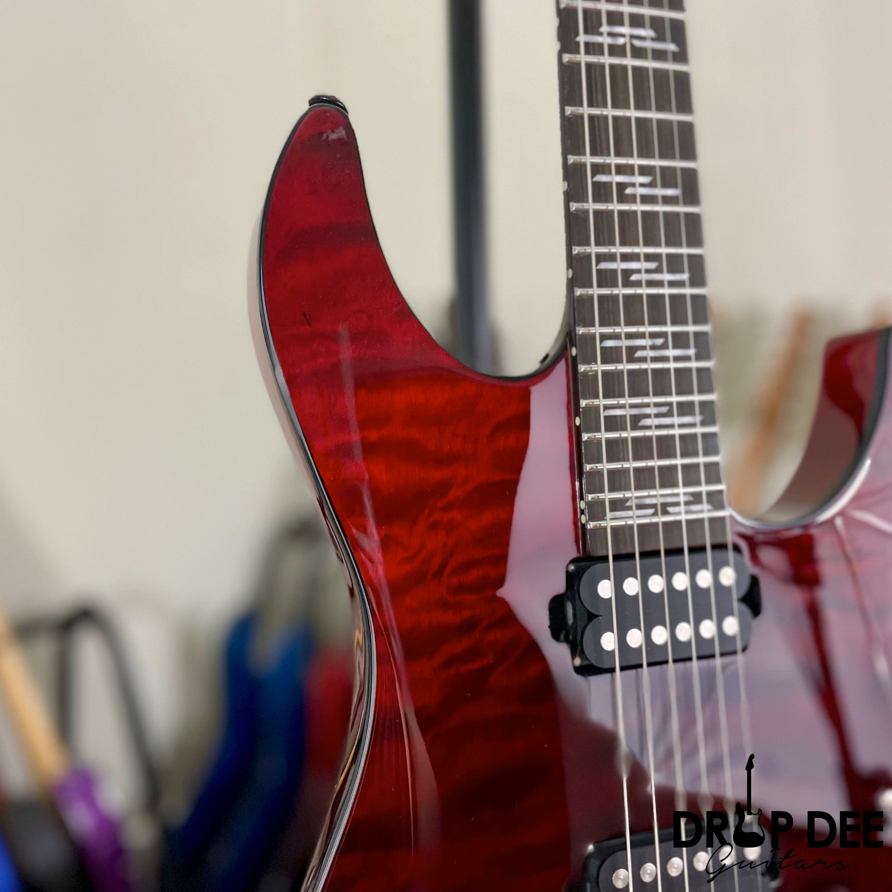 Schecter Reaper-6 Elite Electric Guitar - Blood Burst