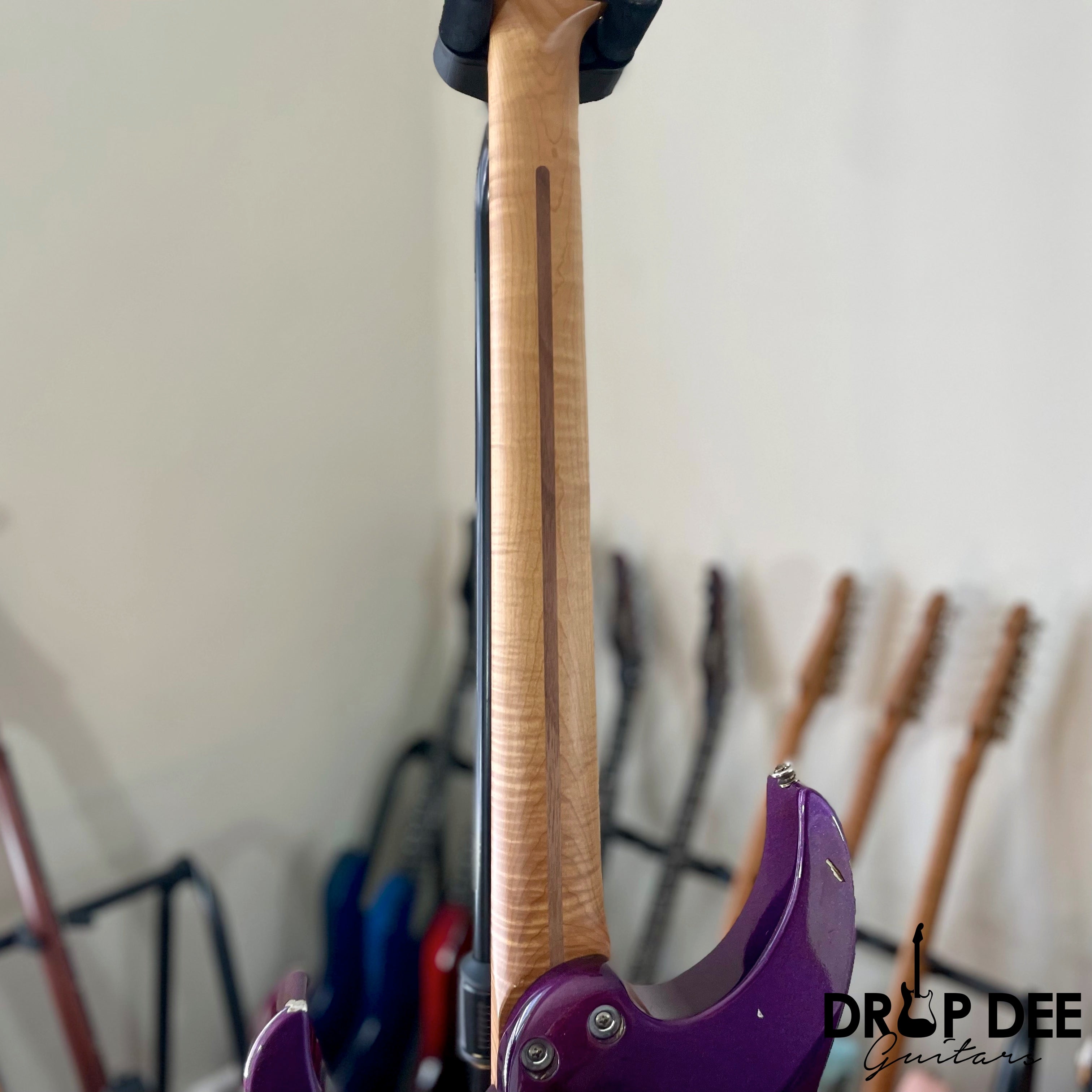 LsL Instruments XT4 "Hammer" Electric Guitar w/ Case - Purple Sparkle