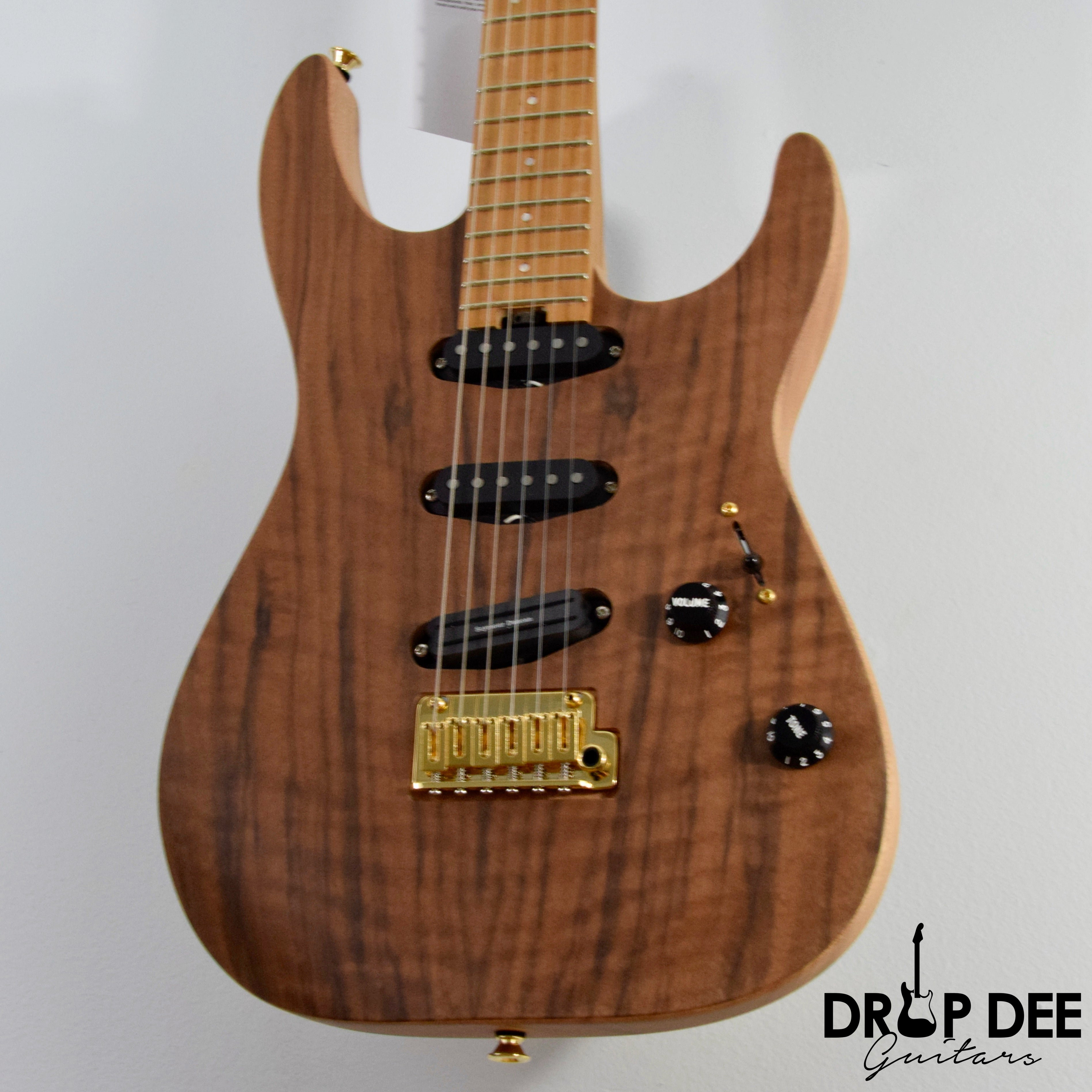 Charvel Pro-Mod DK22 SSS 2PT CM Mahogany w/ Walnut Electric Guitar