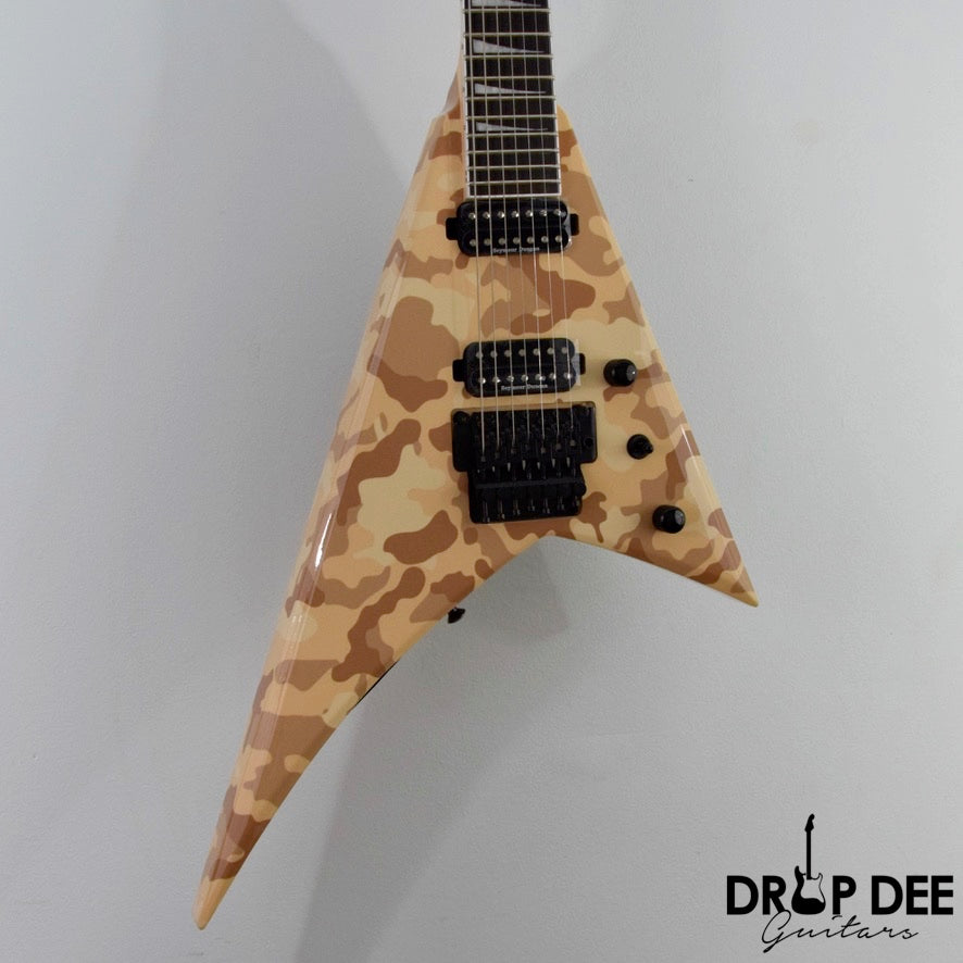Jackson Concept Series Rhoads RR24-7 Baritone 7-String Electric Guitar w/ Case - Desert Camo