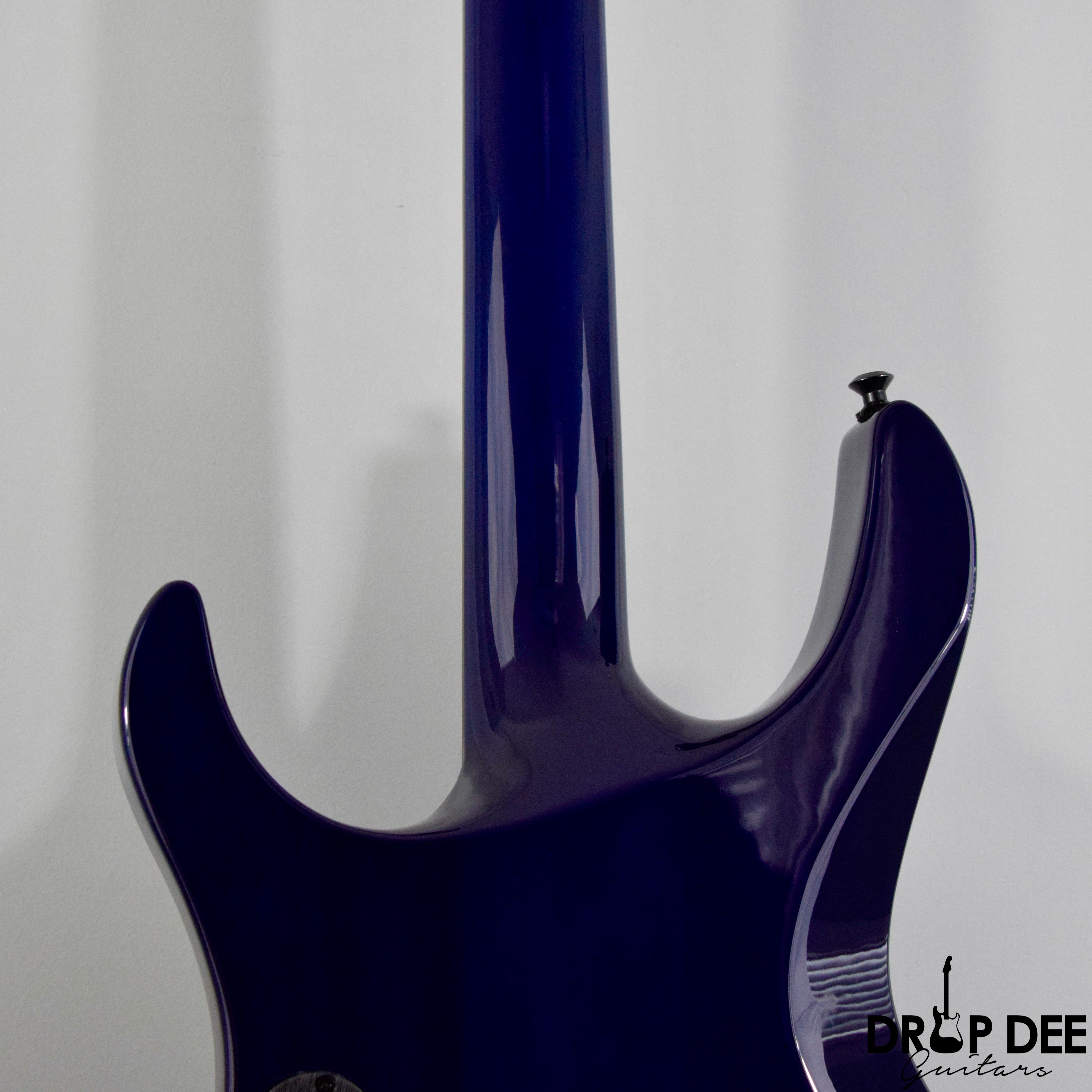 Jackson Pro Series Signature Chris Broderick Soloist HT6P Electric Guitar - Transparent Blue
